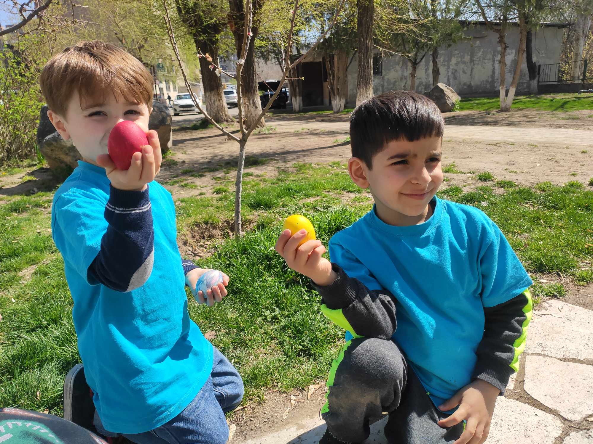 Զատկի ծեսն Արևմուտքի նախակրթարանում