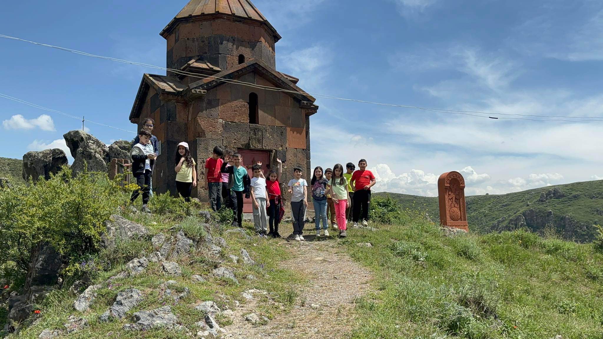 Բջնի բերդի բարձունքի հաղթահարւմ