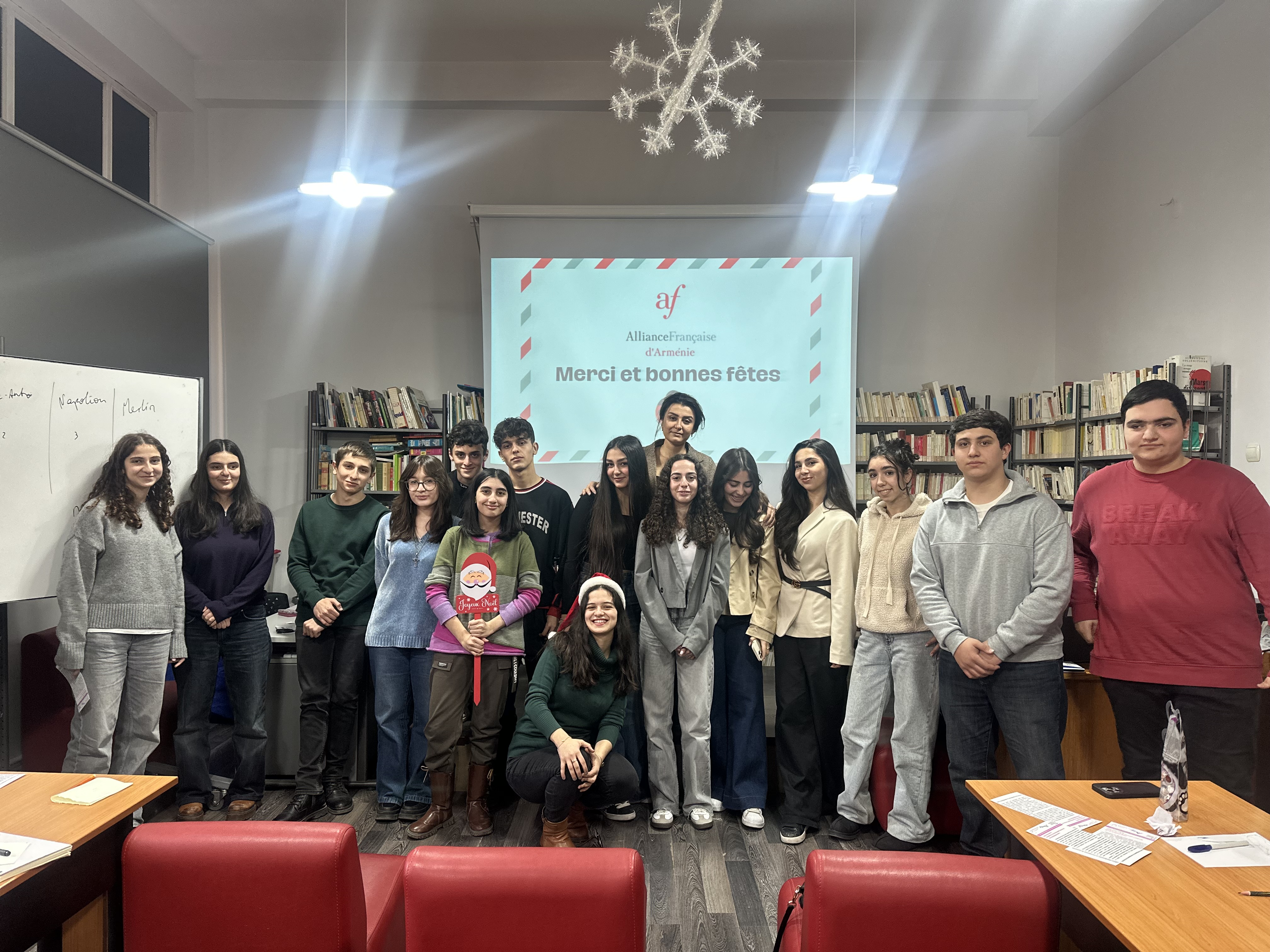 Visite à l’Association Arménienne des Enseignants de Français