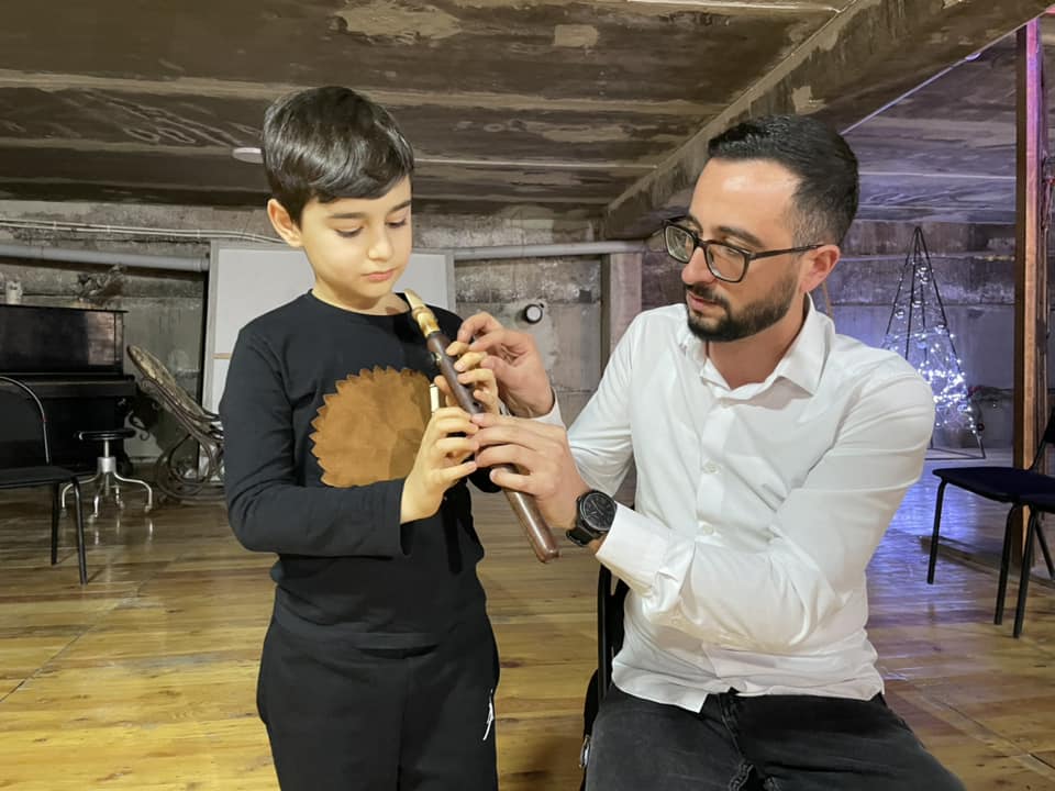 Փողային գործիքների աշխատարան երաժիշտ Հայկ Մարտիրոսյանի հետ