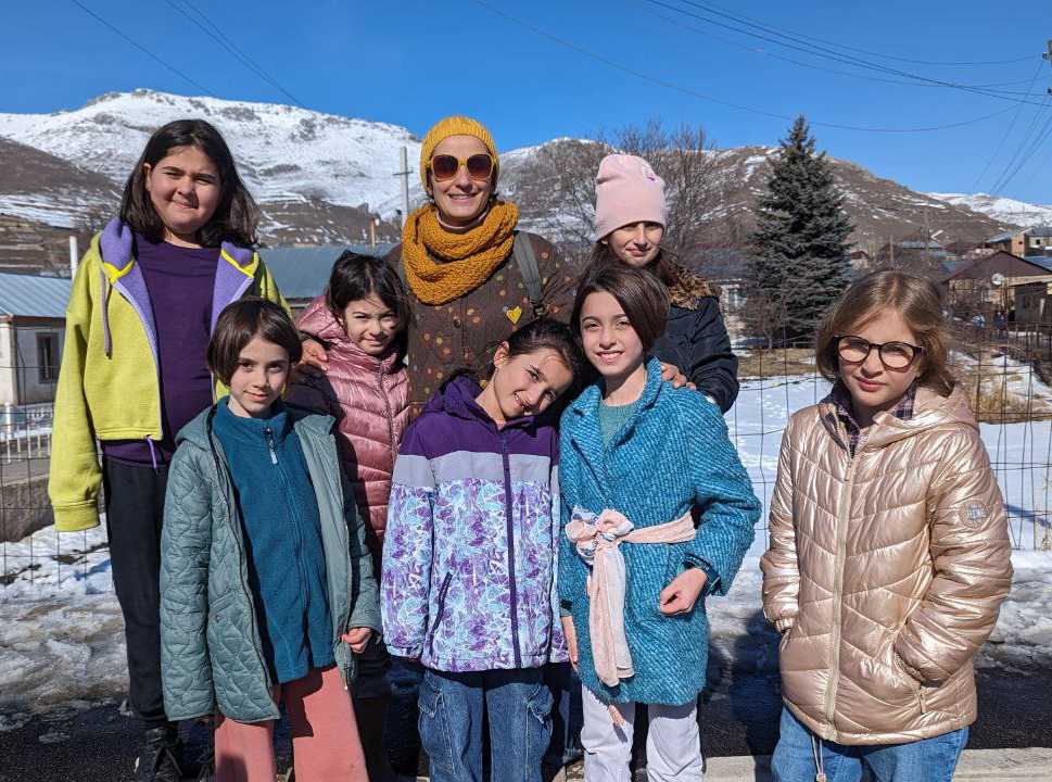 «Մրջյունիկներ» թատերախմբի ելույթը Մեղրաձորում. Բուն Բարեկենդանի ծես