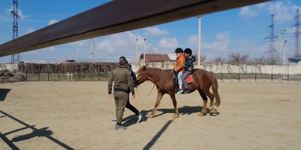 Բացօթյա պարապմունք ագարակում