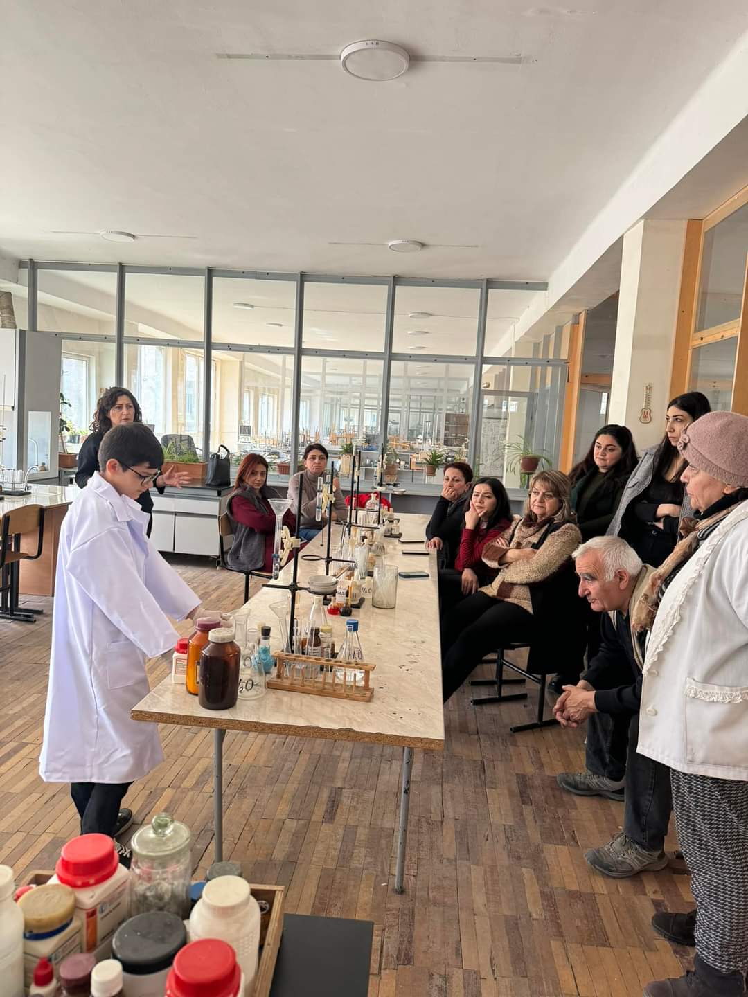 Բնագետների հավաքը ճամբարի ընթացքում