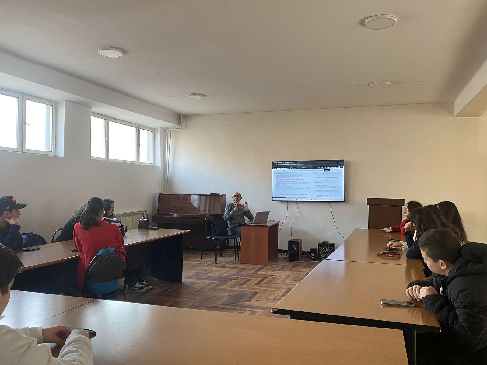 Ձմեռային ուսումնական ճամբար․Առաջին շաբաթվա ամփոփում