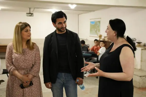 Rencontre avec les enseignants du Collège médico-humanitaire de Vardenis