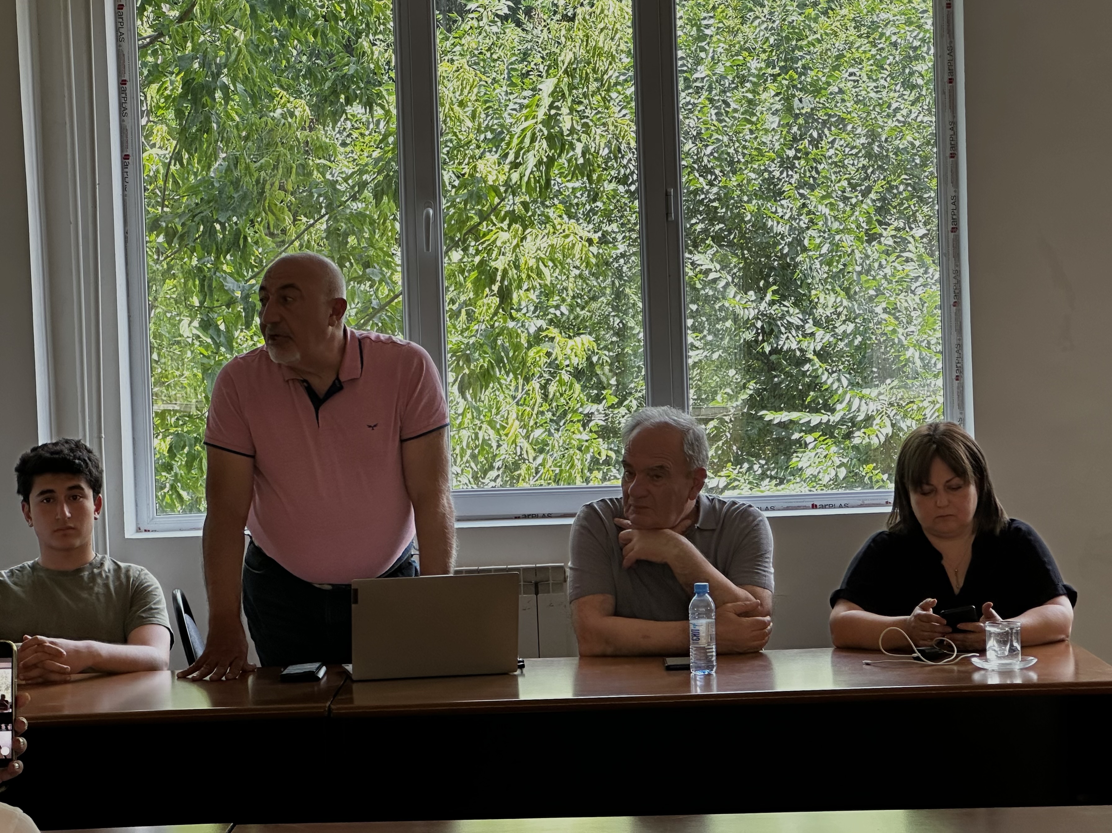 Presentation of Four Research Papers Written in English on June 3 