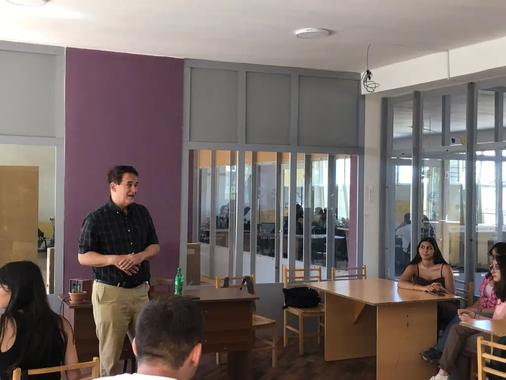 Our First Lesson with Mr. Steve