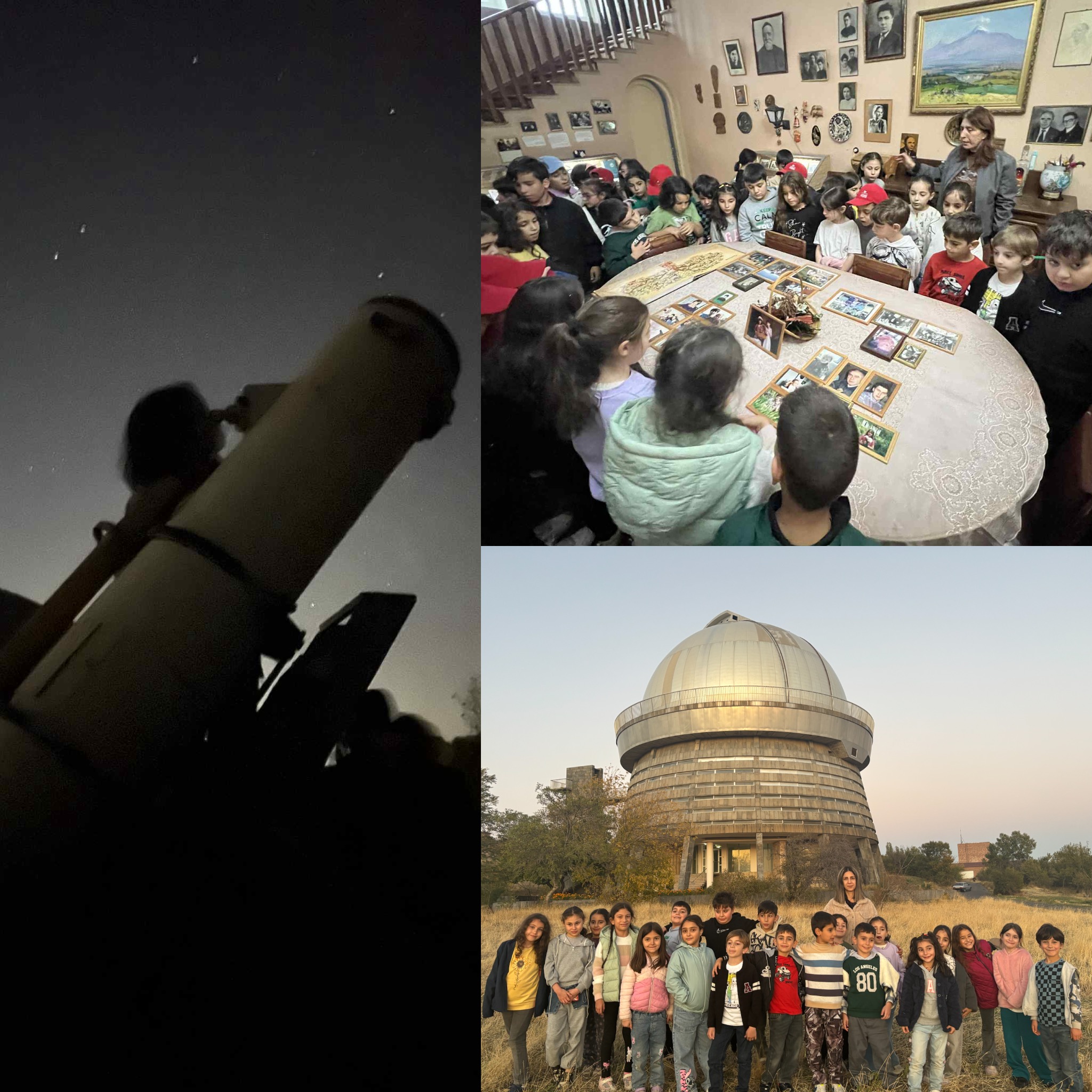 Mirando las estrellas: proyecto "Universo"