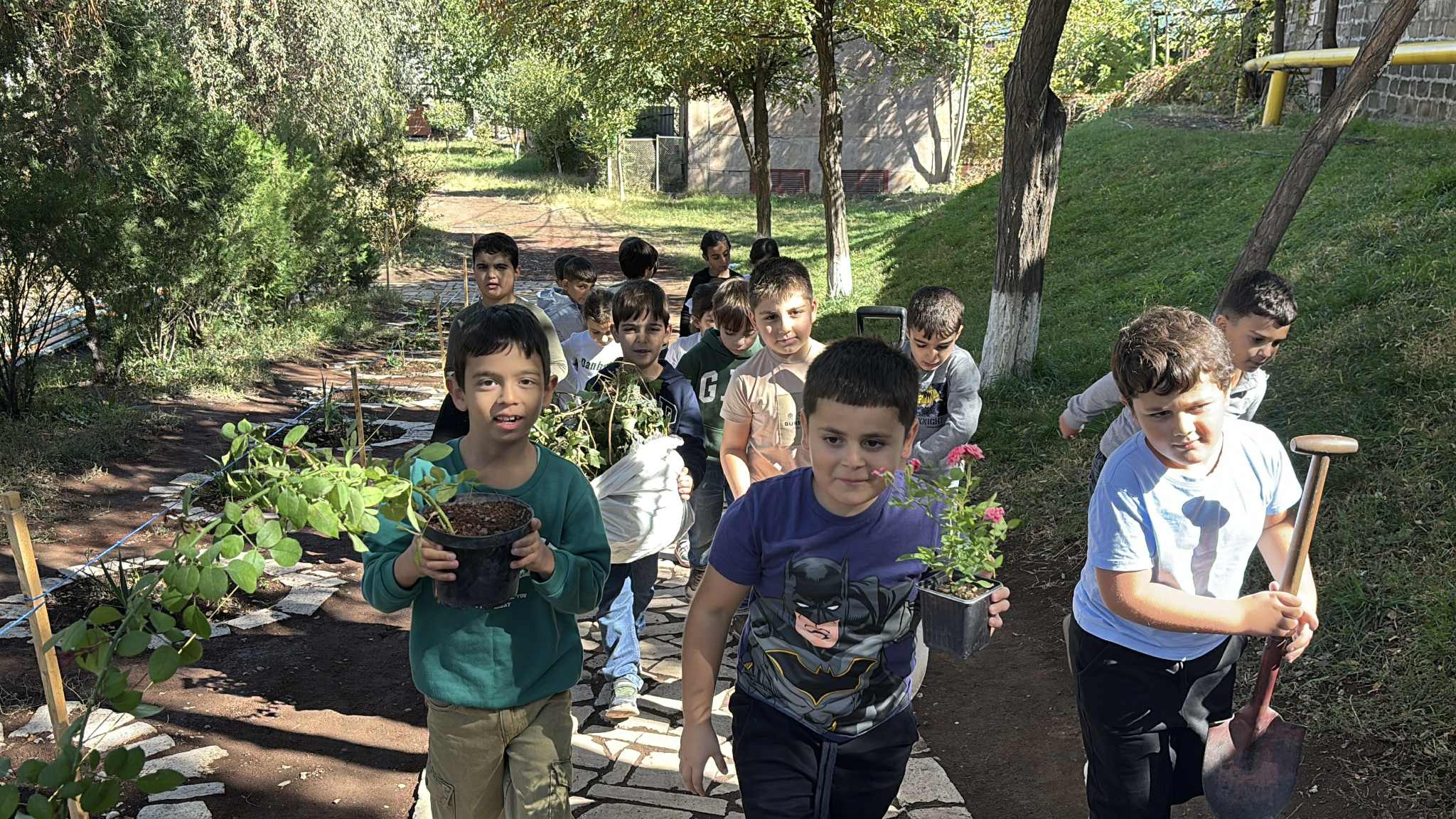 Կանաչ անկյուն կանաչ դպրոցում