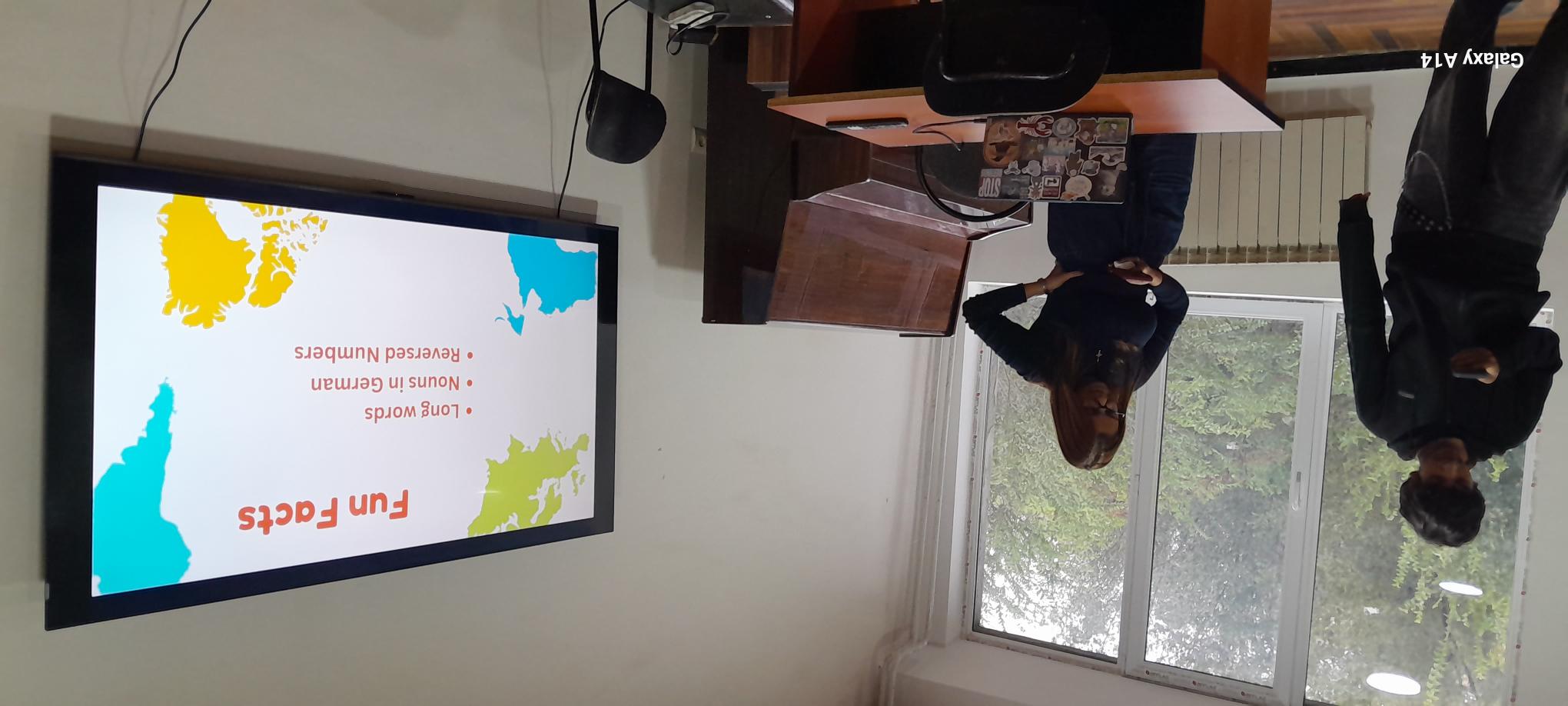 Avrupa Dilleri Günü – Nune Aydinyan ve 10. sınıf öğrencileri