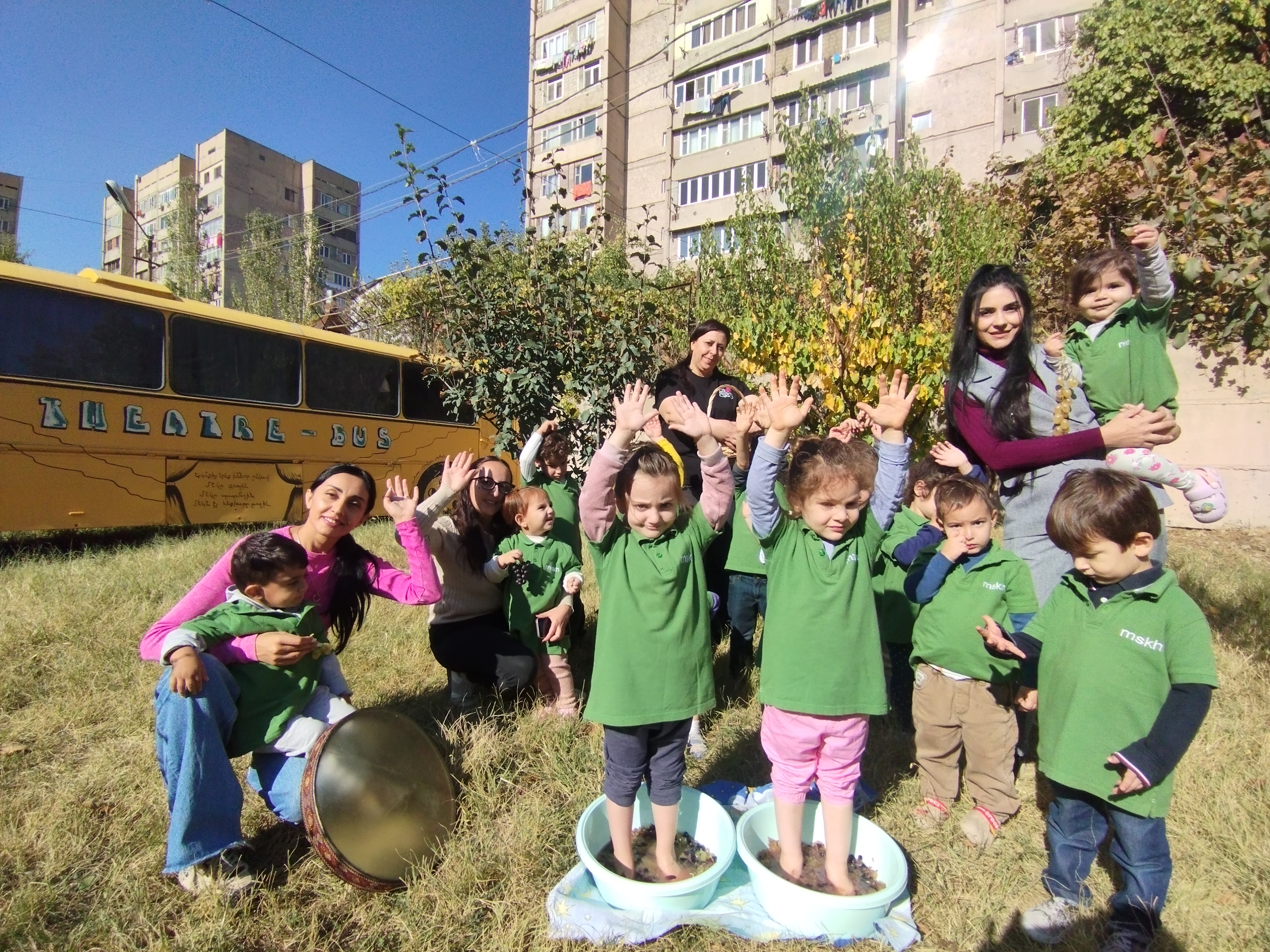Խաղողածեսը Հարավի նախակրթարանում