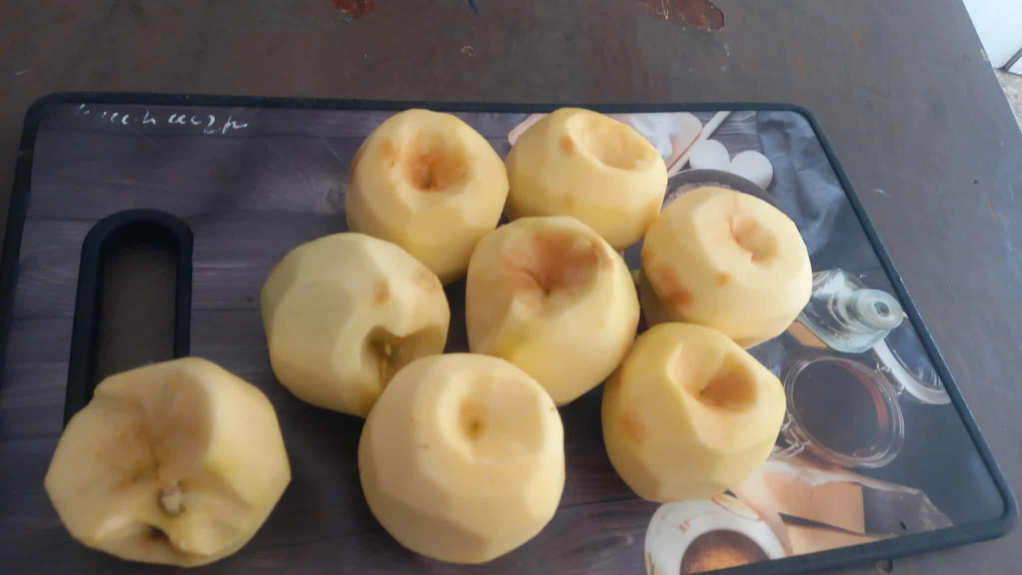 Խնձորի չրի պատրաստում