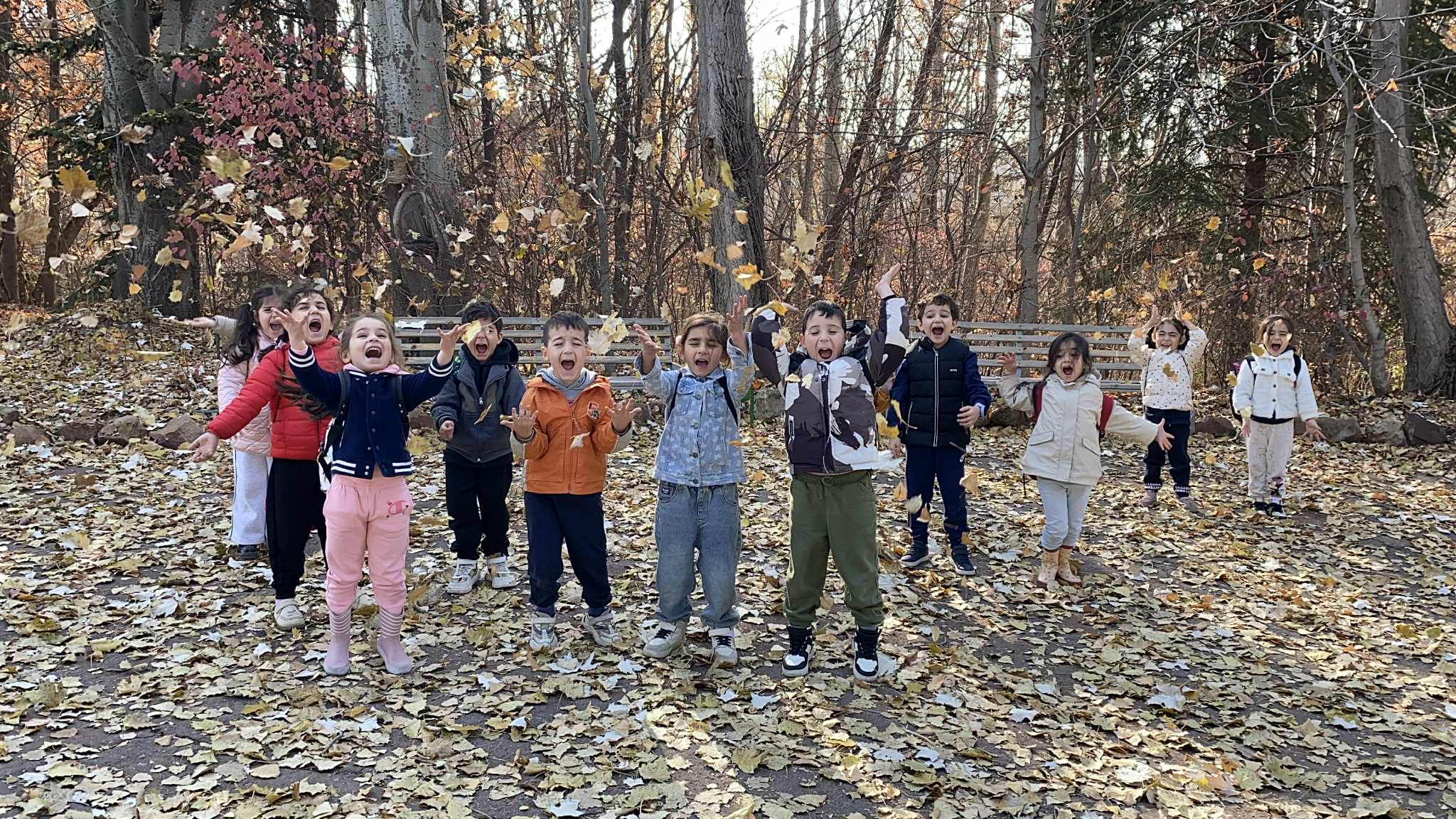 Աշնանային օր Ջրվեժի անտառապարկում