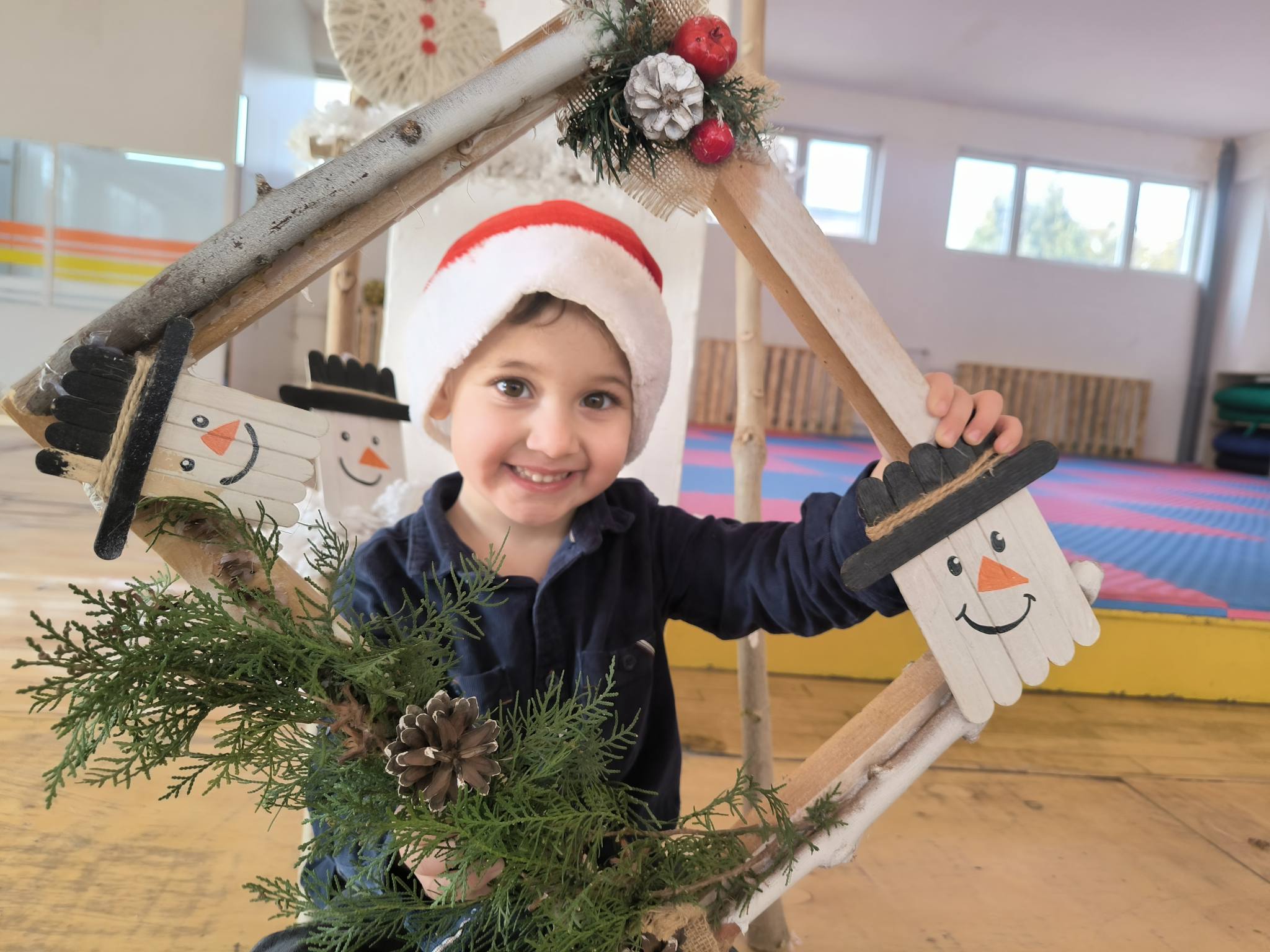 Праздничная гирлянда своими руками