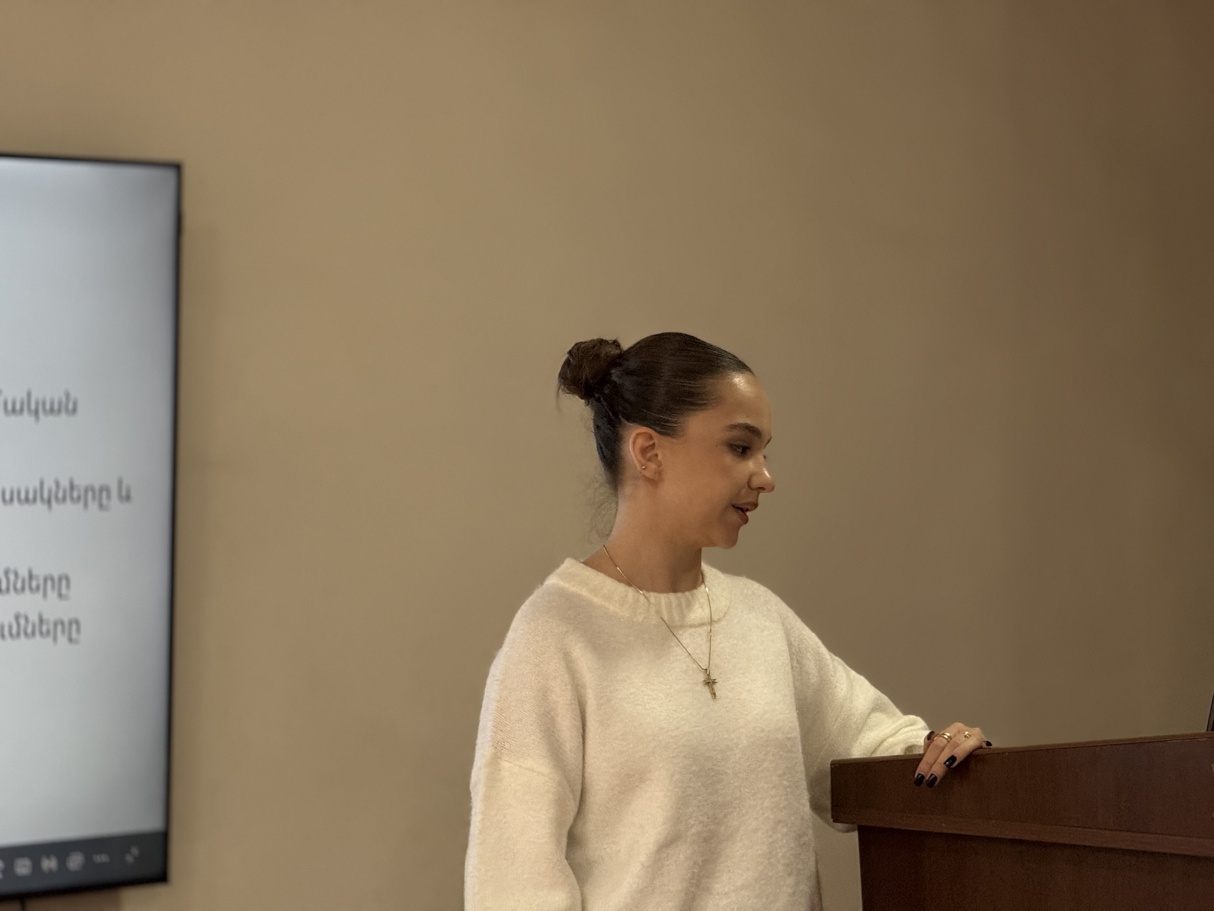 Դեկտեմբերի 10-ին կայացան 2025-2026 ուստարվա հետազոտական աշխատանքների առաջին պաշտպանությունները