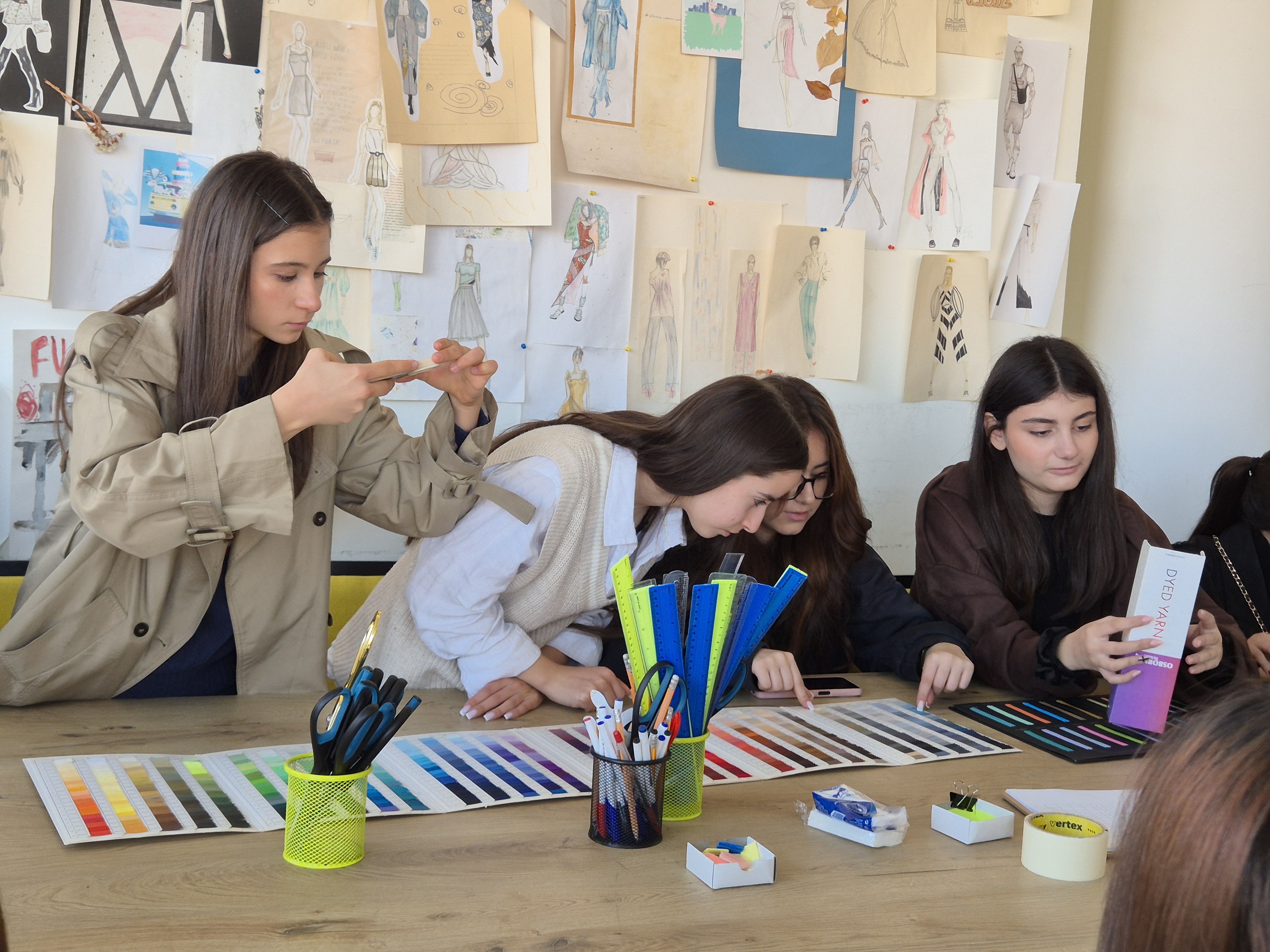 Visita al taller de confección Lalunz