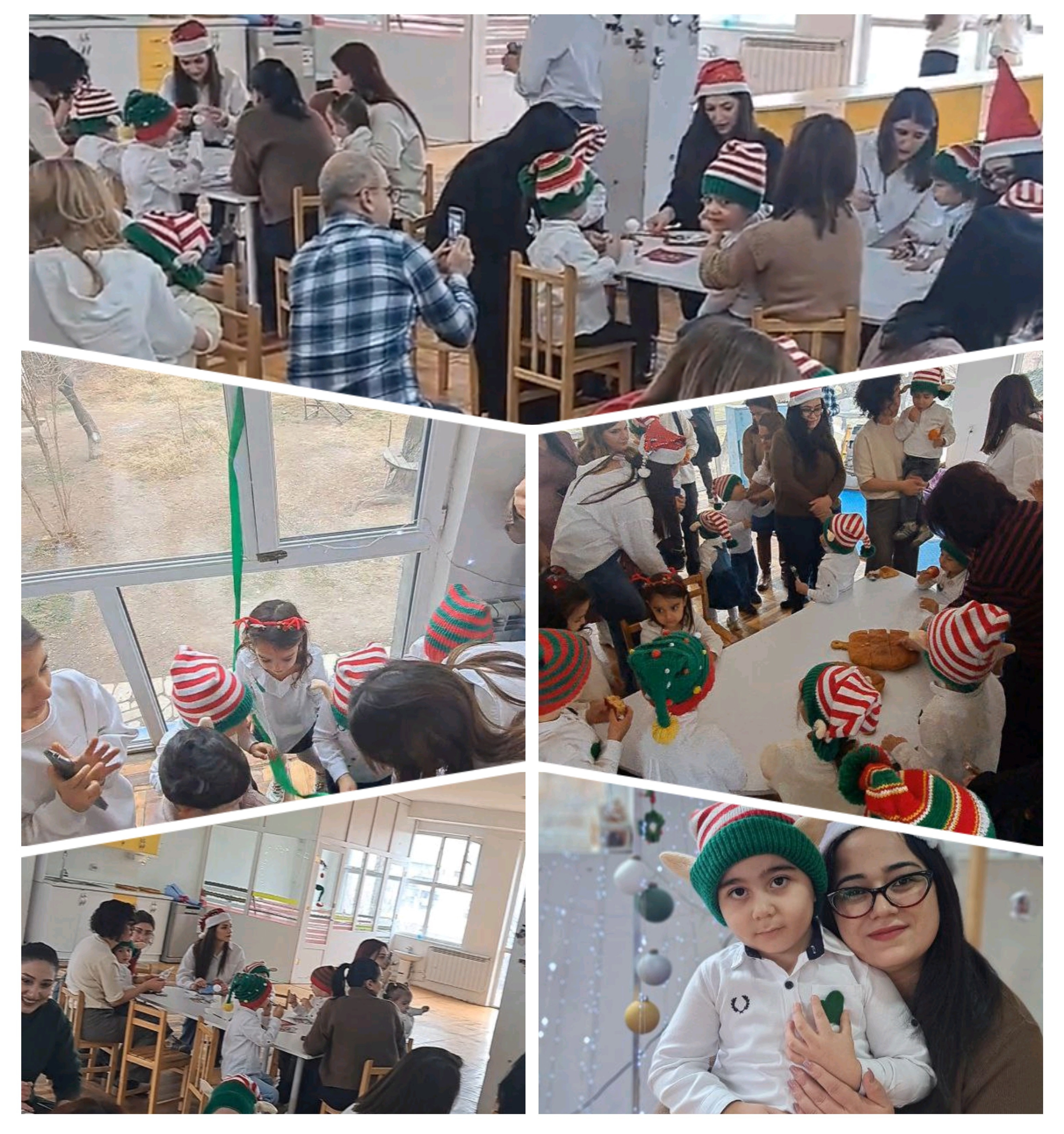 Խմբասենյակը`ամանորյա բաց արվեստանոց