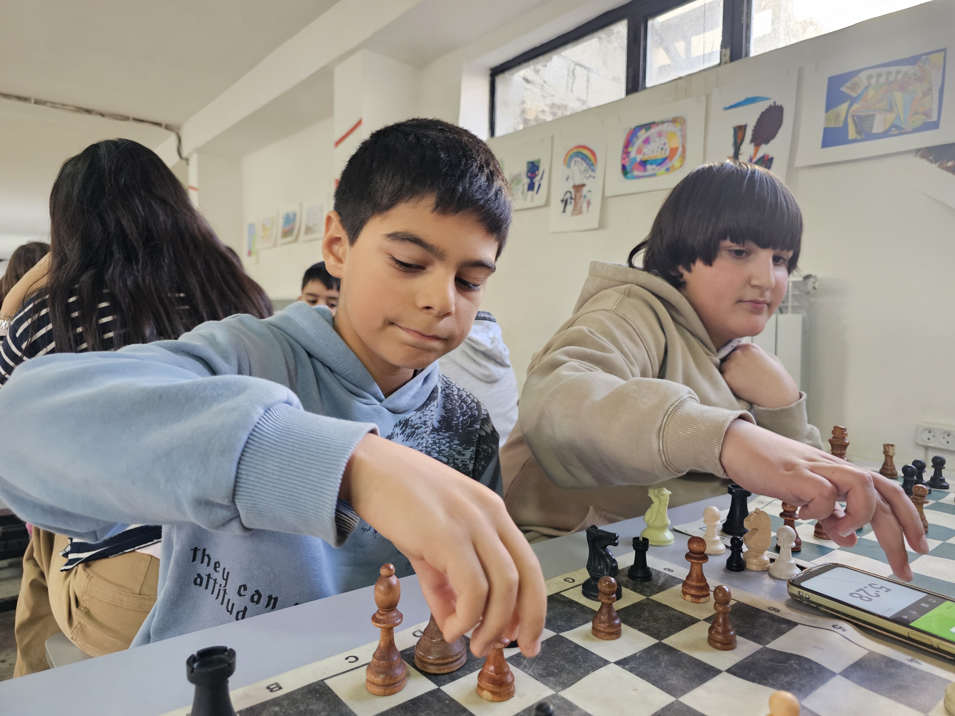 Արագ շախմատի մրցաշար հարավային դպրոցում