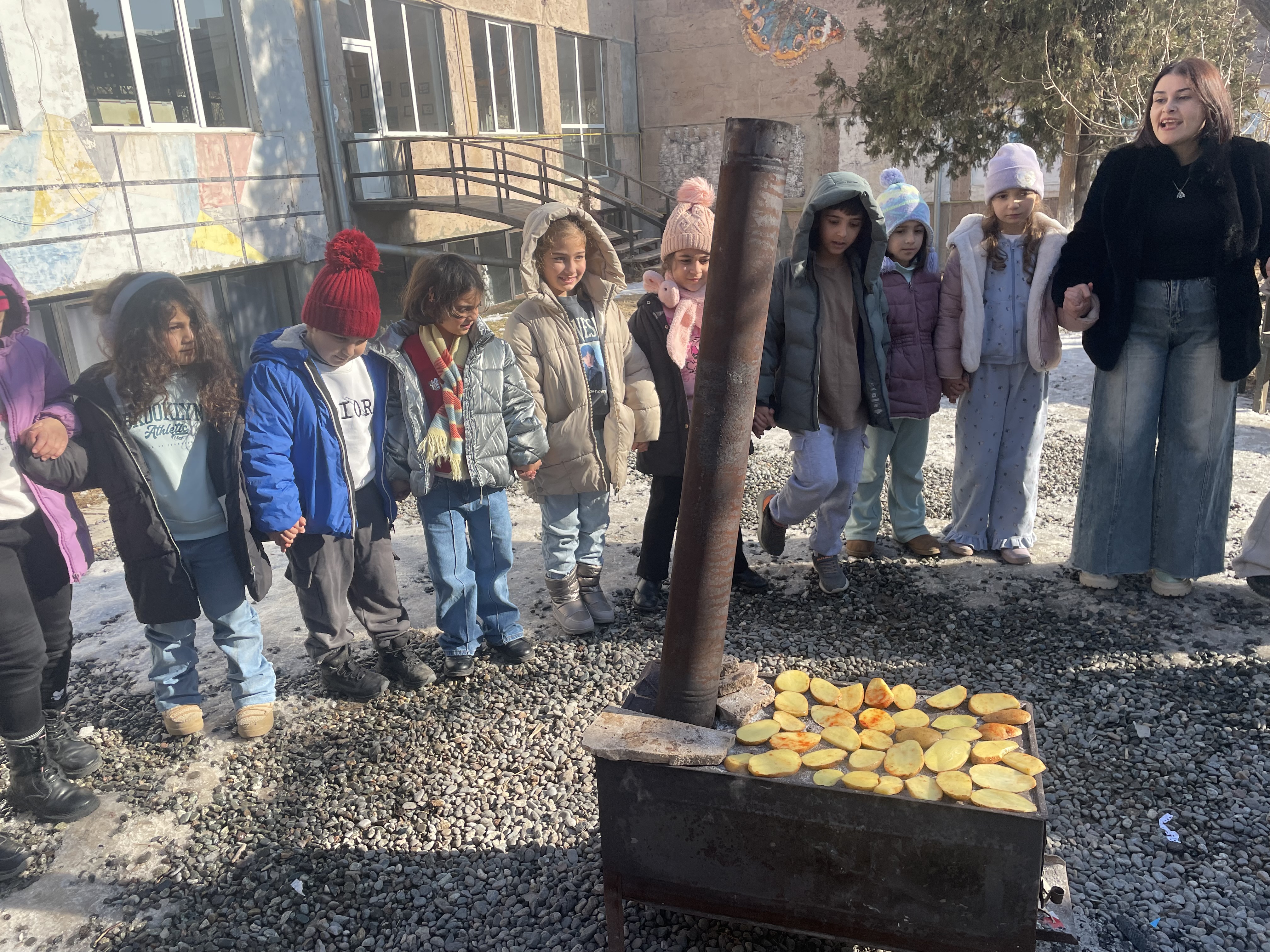 Վառարան, համեղագույն կարտոֆիլ