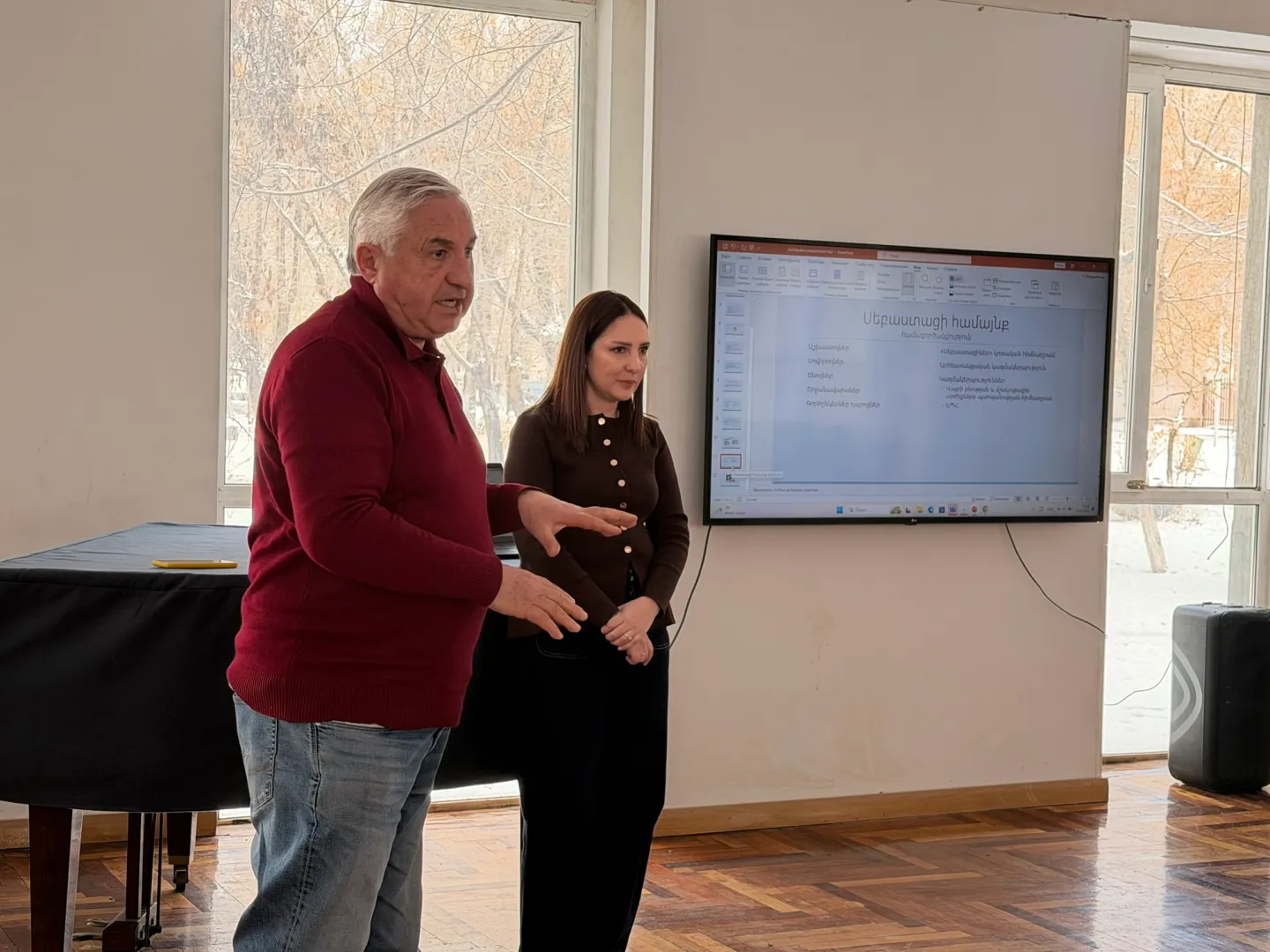 Rencontre avec Lusine Pashayan, candidate au poste de directrice du complexe éducatif