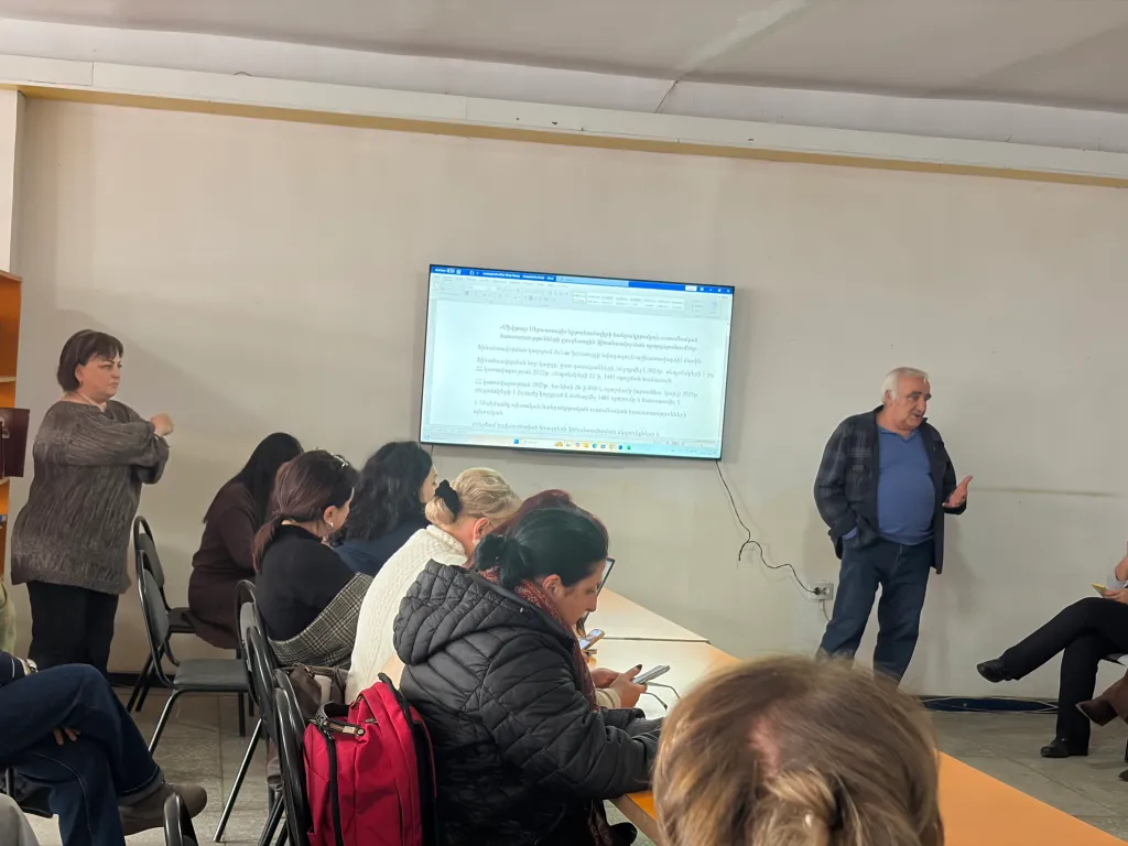 Réunion du conseil pédagogique