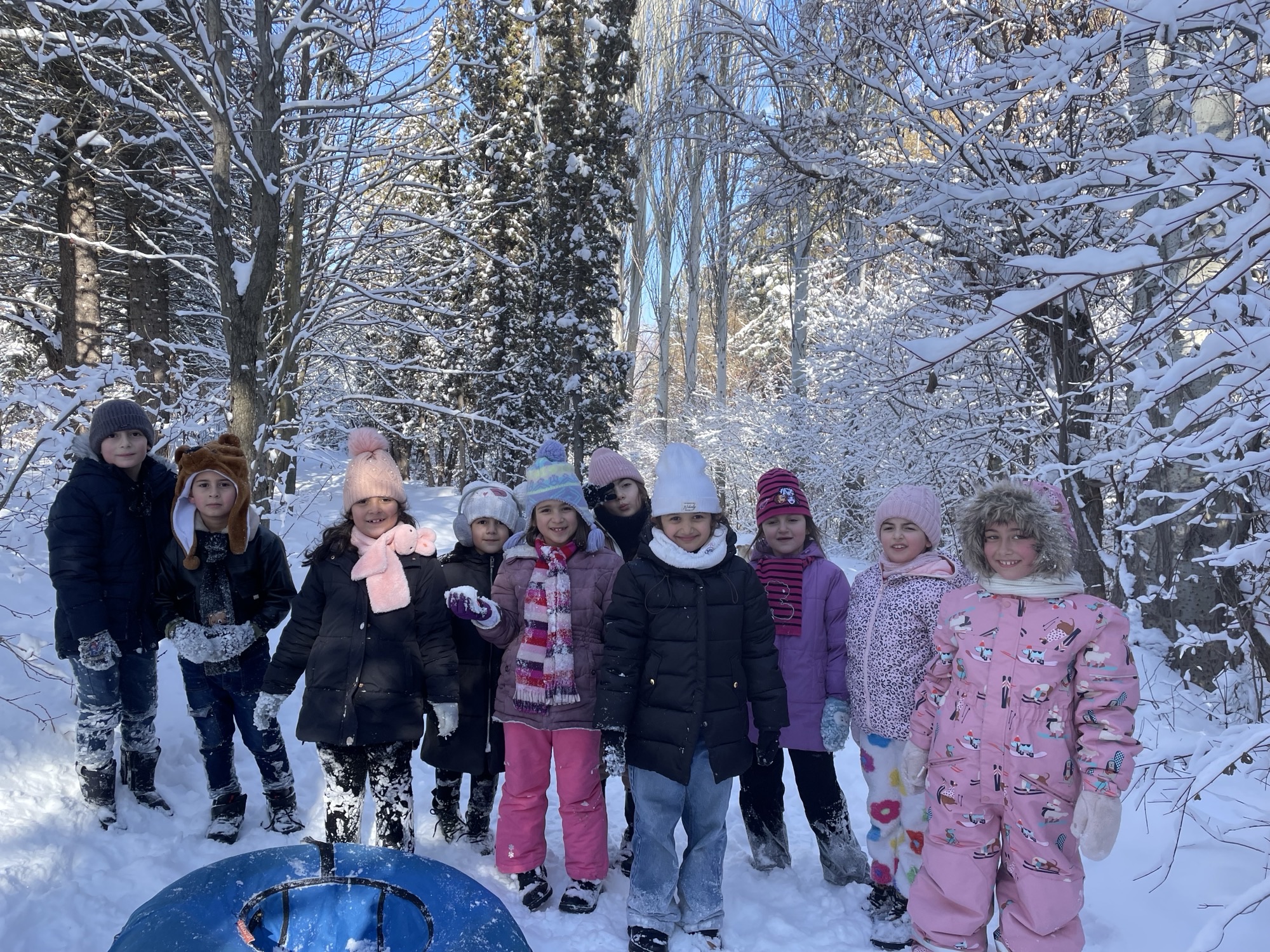 Մարզական խաղեր Ջրվեժի անտառապարկում