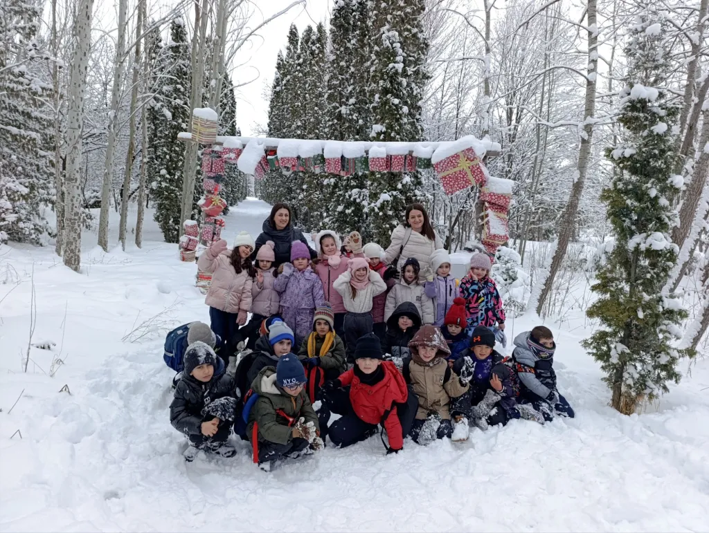 Ձմռան հրաշքը Ջրվեժի անտառապարկում