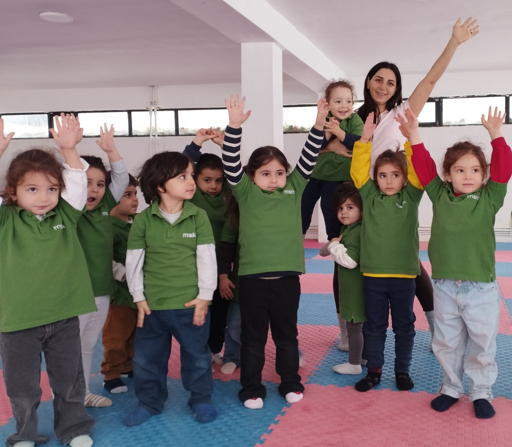 Մարմնակրթություն 2-4 տարեկանների խմբում 