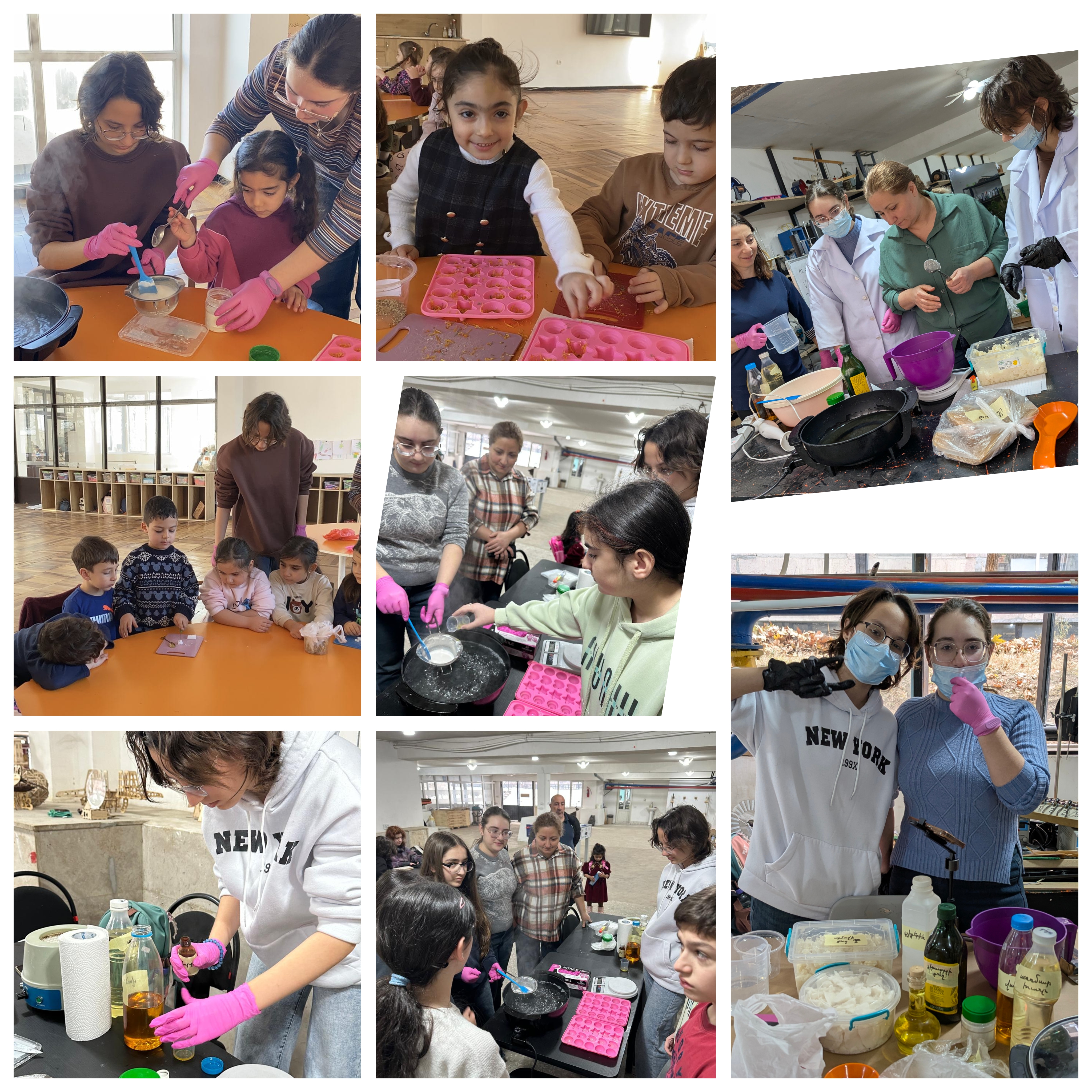 «Բնական օճառների ստացում» սովորող–սովորեցնող նախագծային հարթակում 