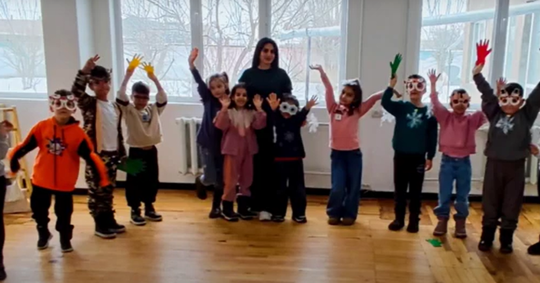 «Зимняя пляска» — музыкальная постановка наших юных артистов