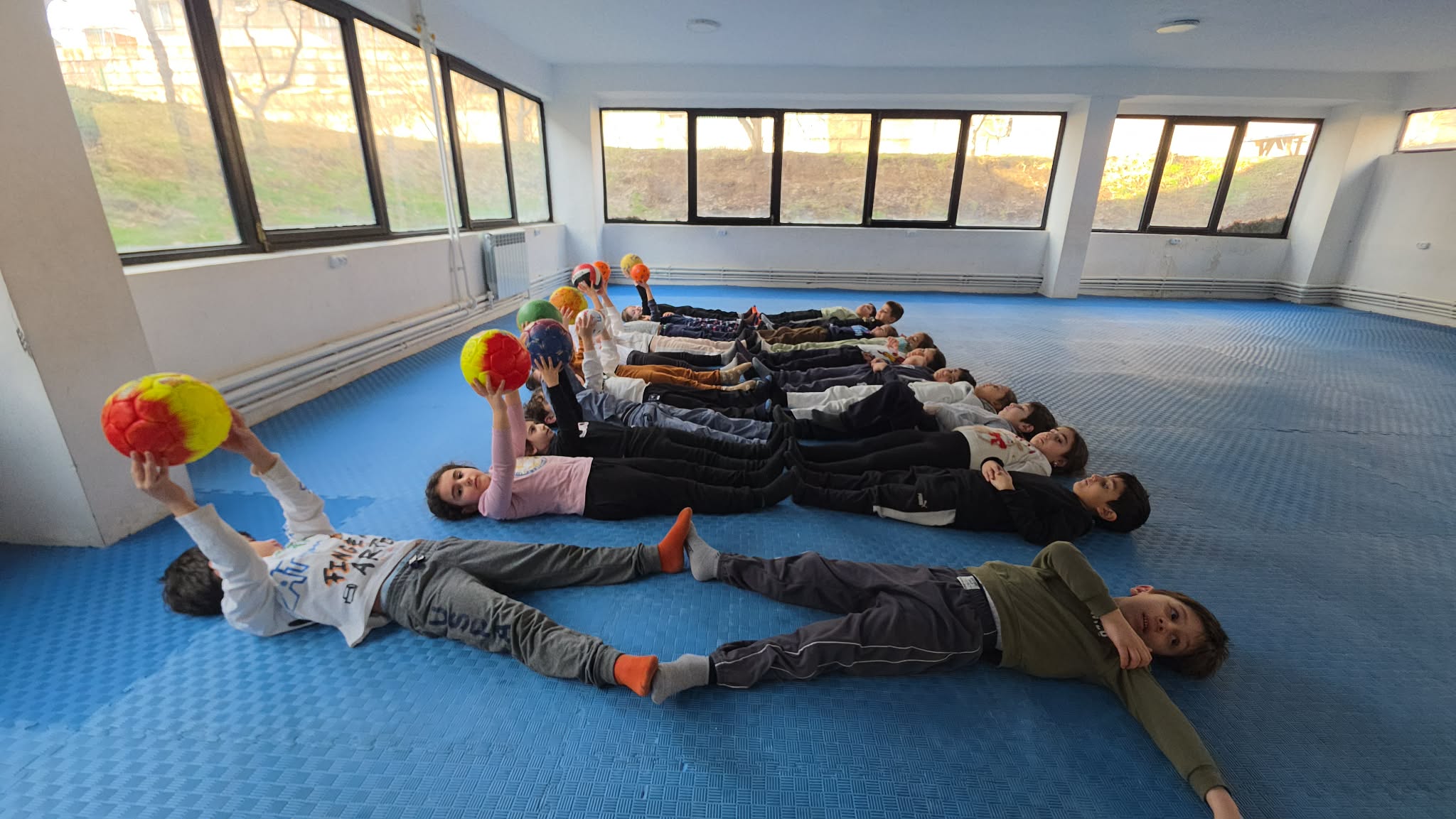 Веселая зарядка