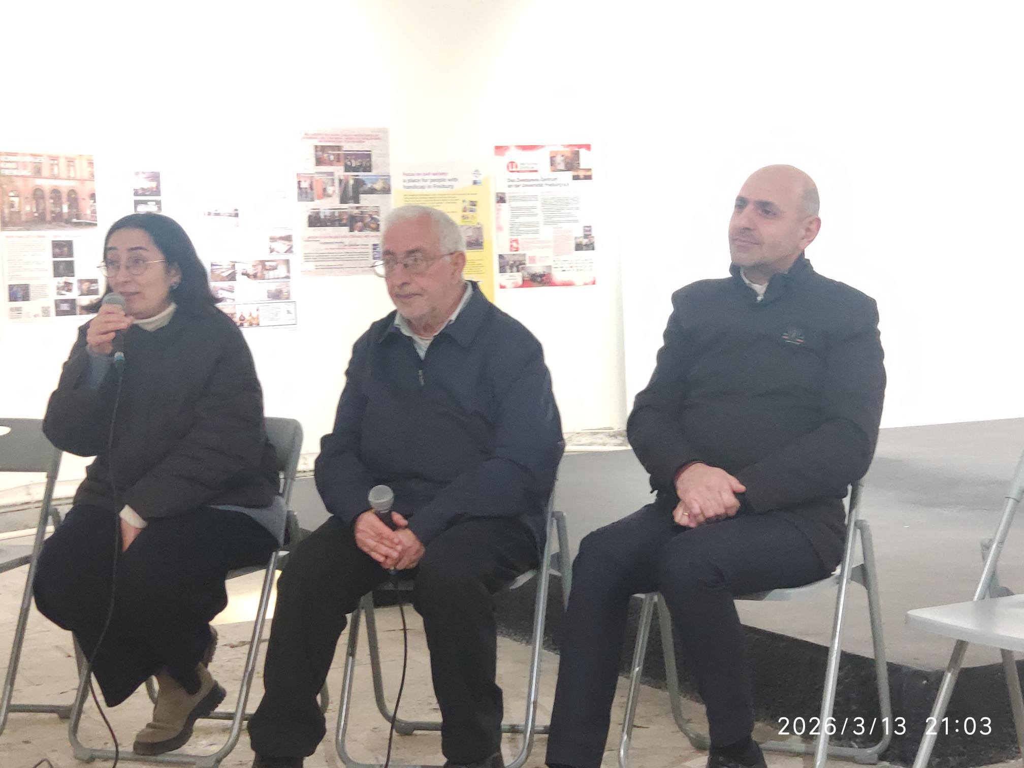 Ցուցահանդեսի և քննարկման մասնակցության լուսաբանում