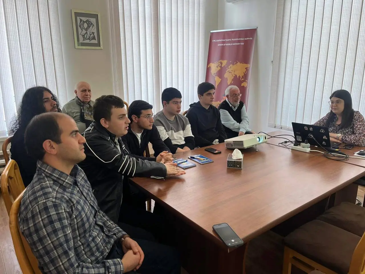 Վարժարանի սովորողները՝ ԵՊՀ-ում