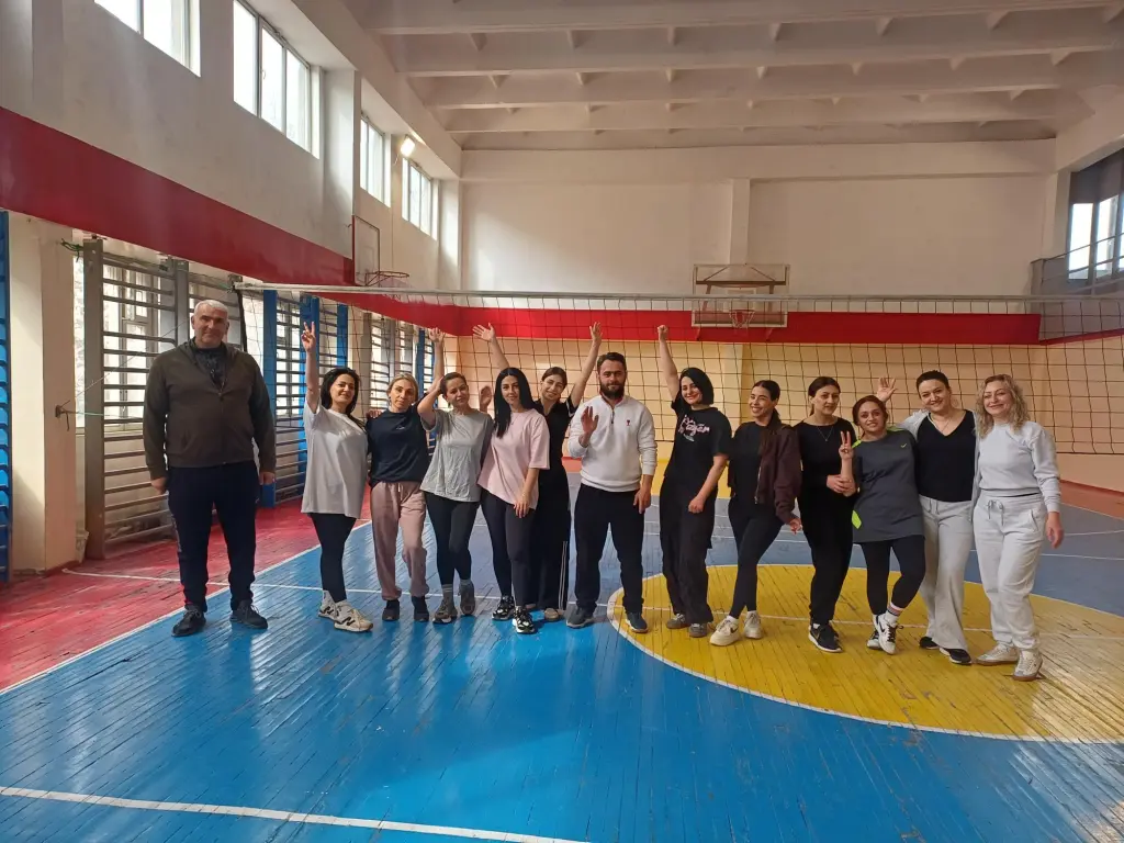 Մարզական խաղերը մանկավարժական ճամբարում