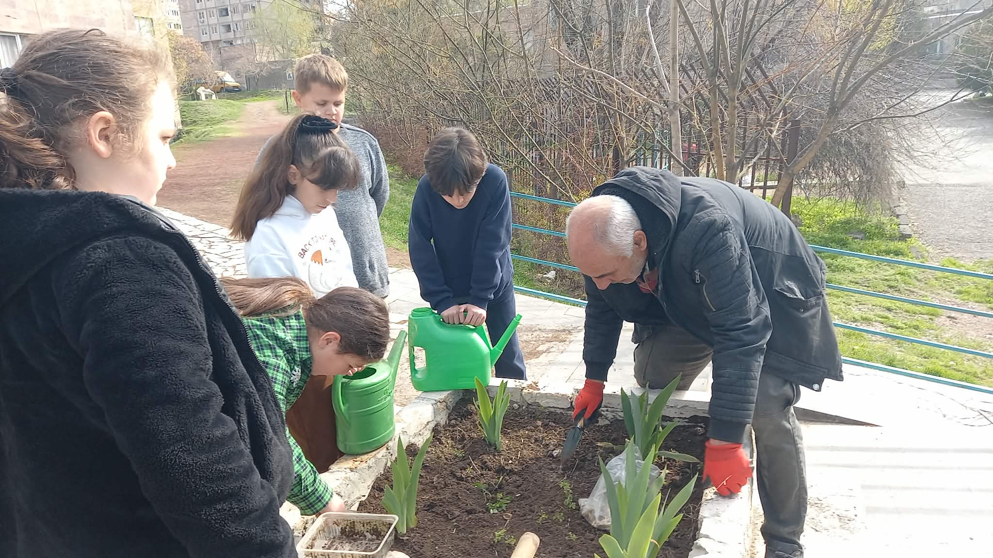 Посев семян и ростков