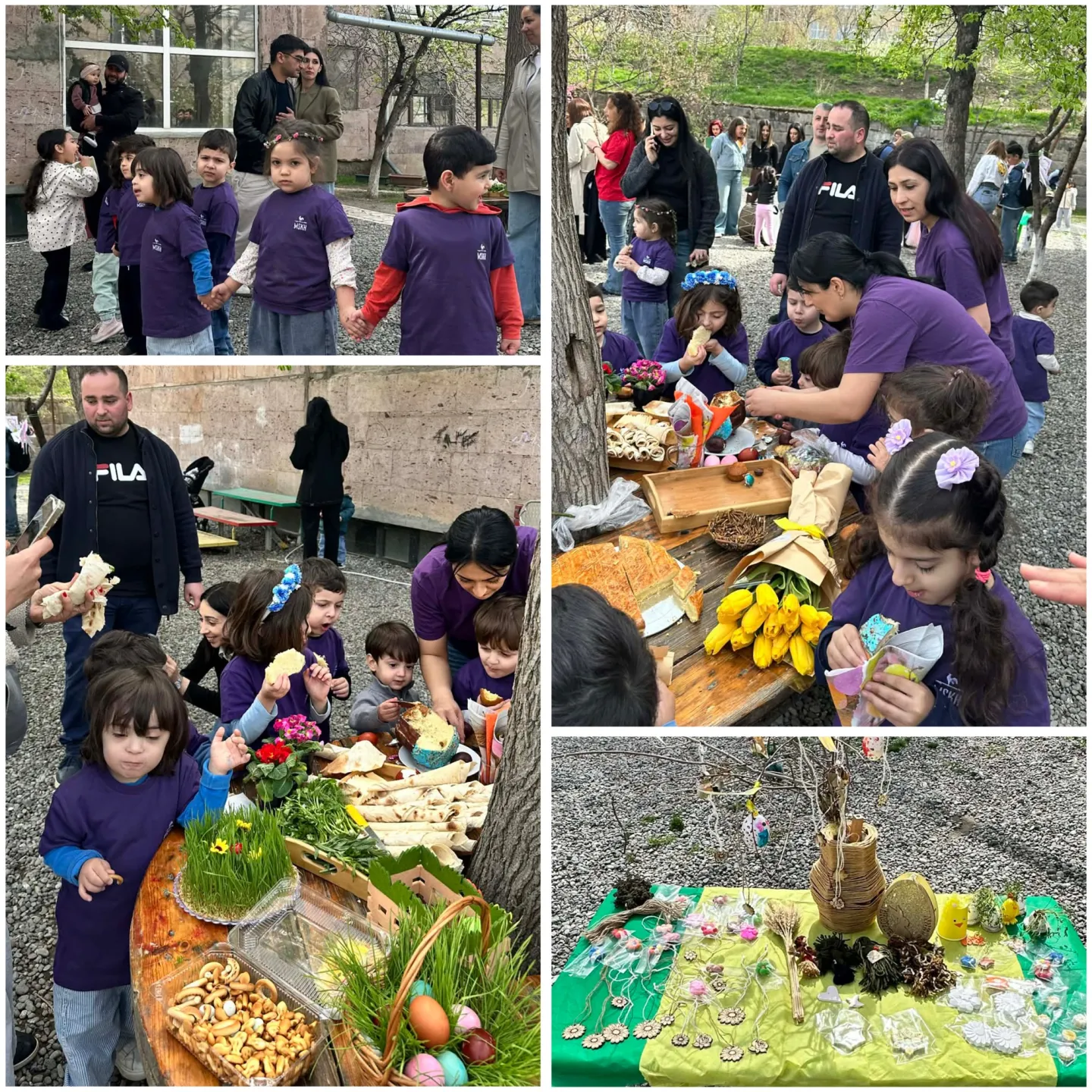 Զատկի տոնը նախակրթարանում