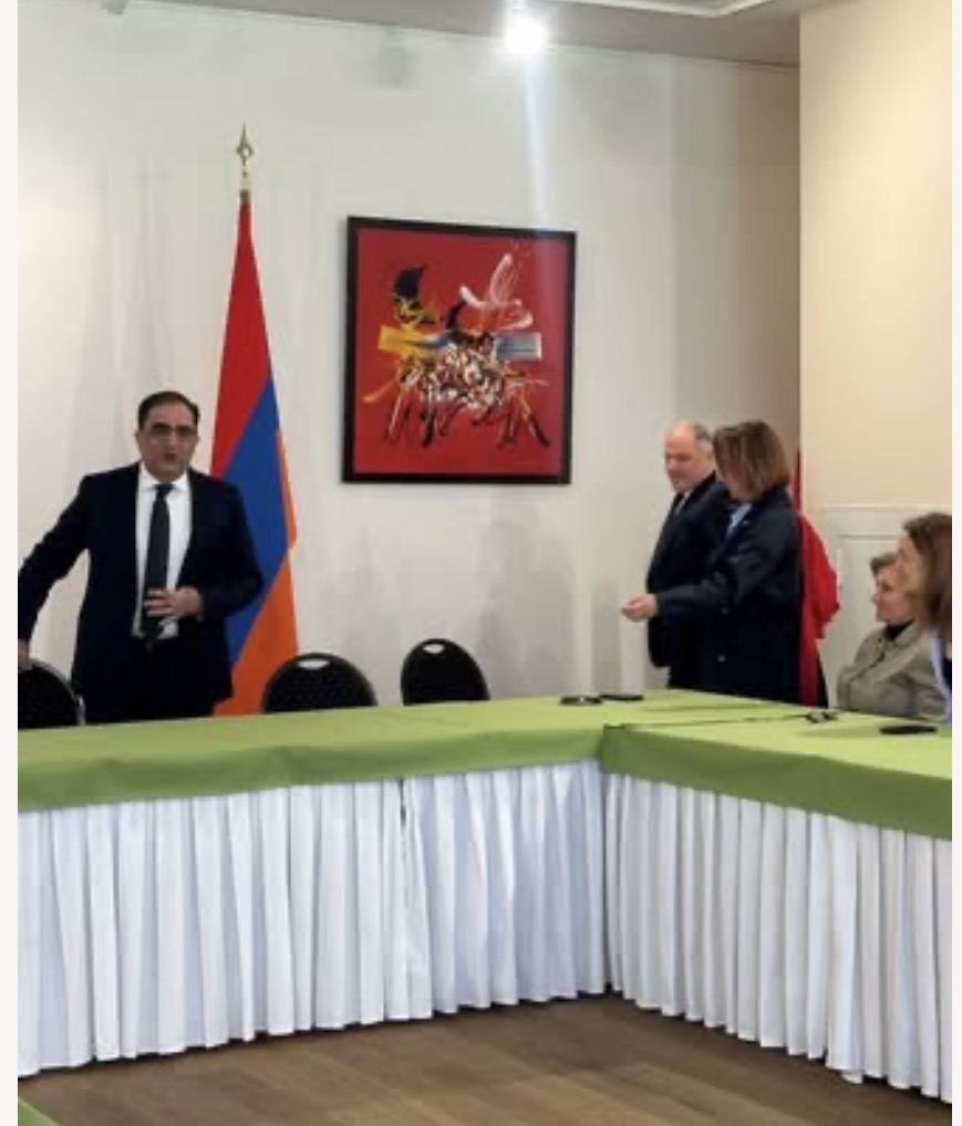 Une rencontre importante des Sebastaci à l’ambassade d’Arménie à Vienne