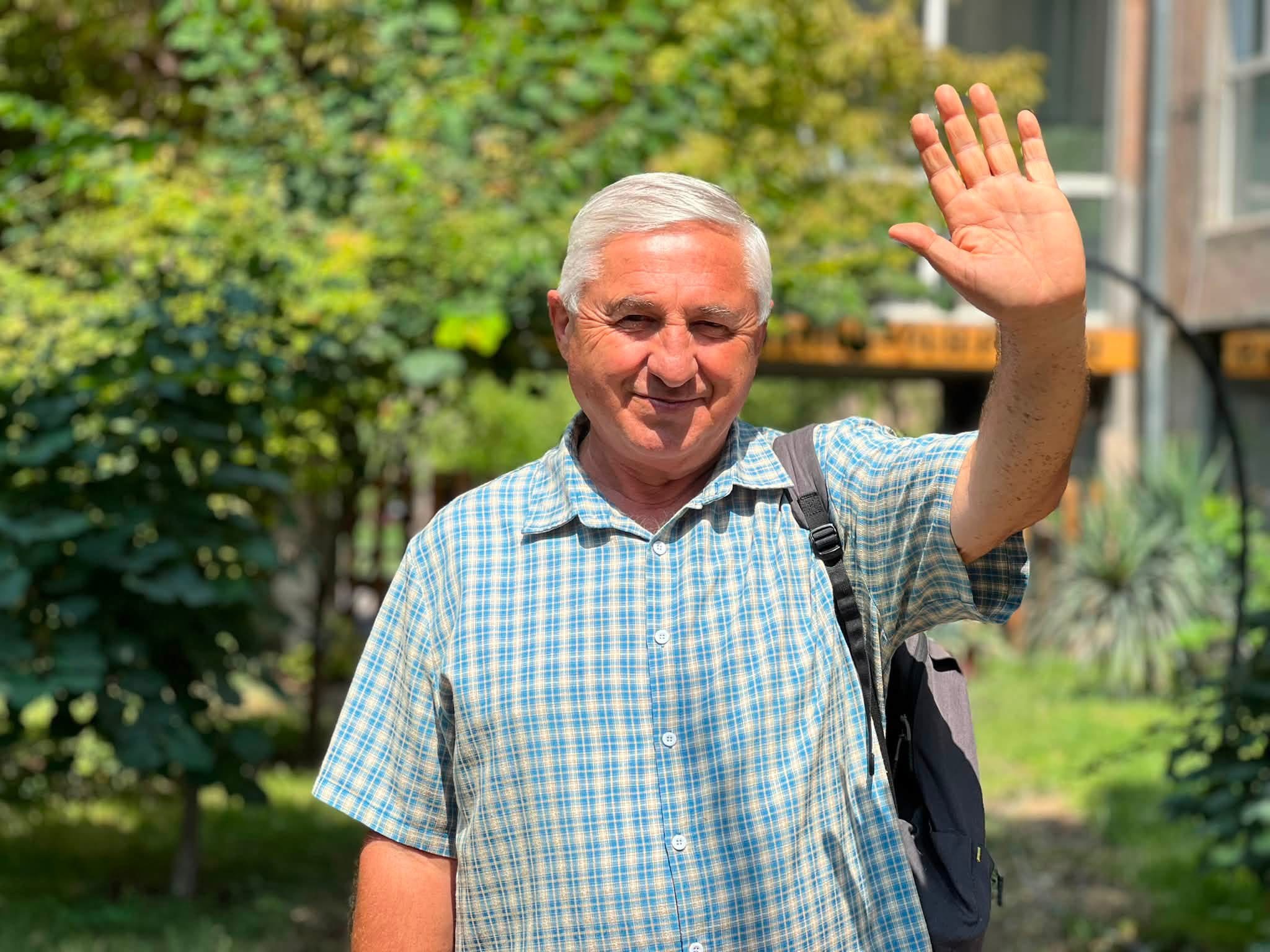 Կրթահամալիրի հիմնադիր տնօրեն, խորհրդի նախագահ Աշոտ Բլեյան