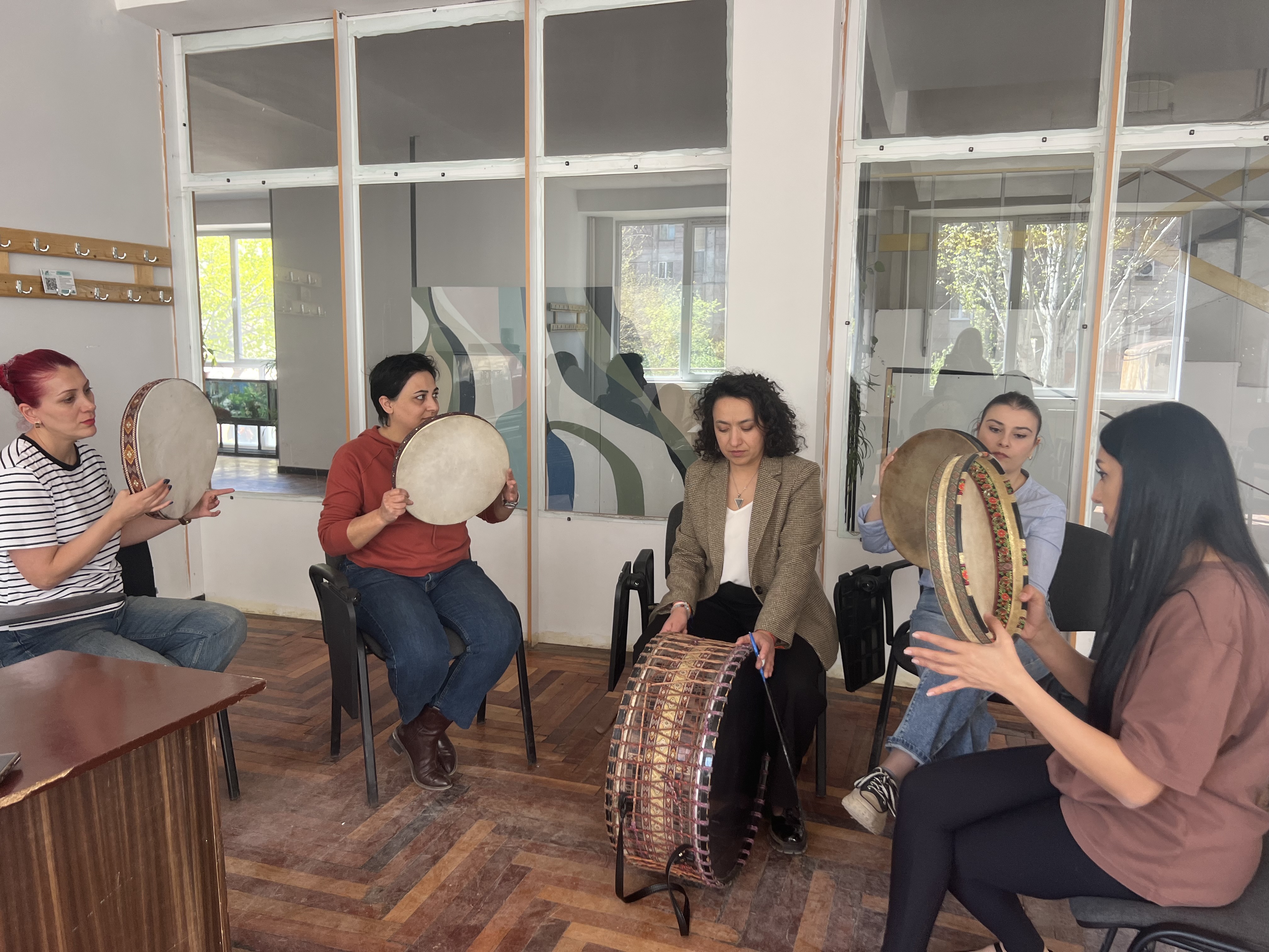 Դափ նվագարանի ուսուցում