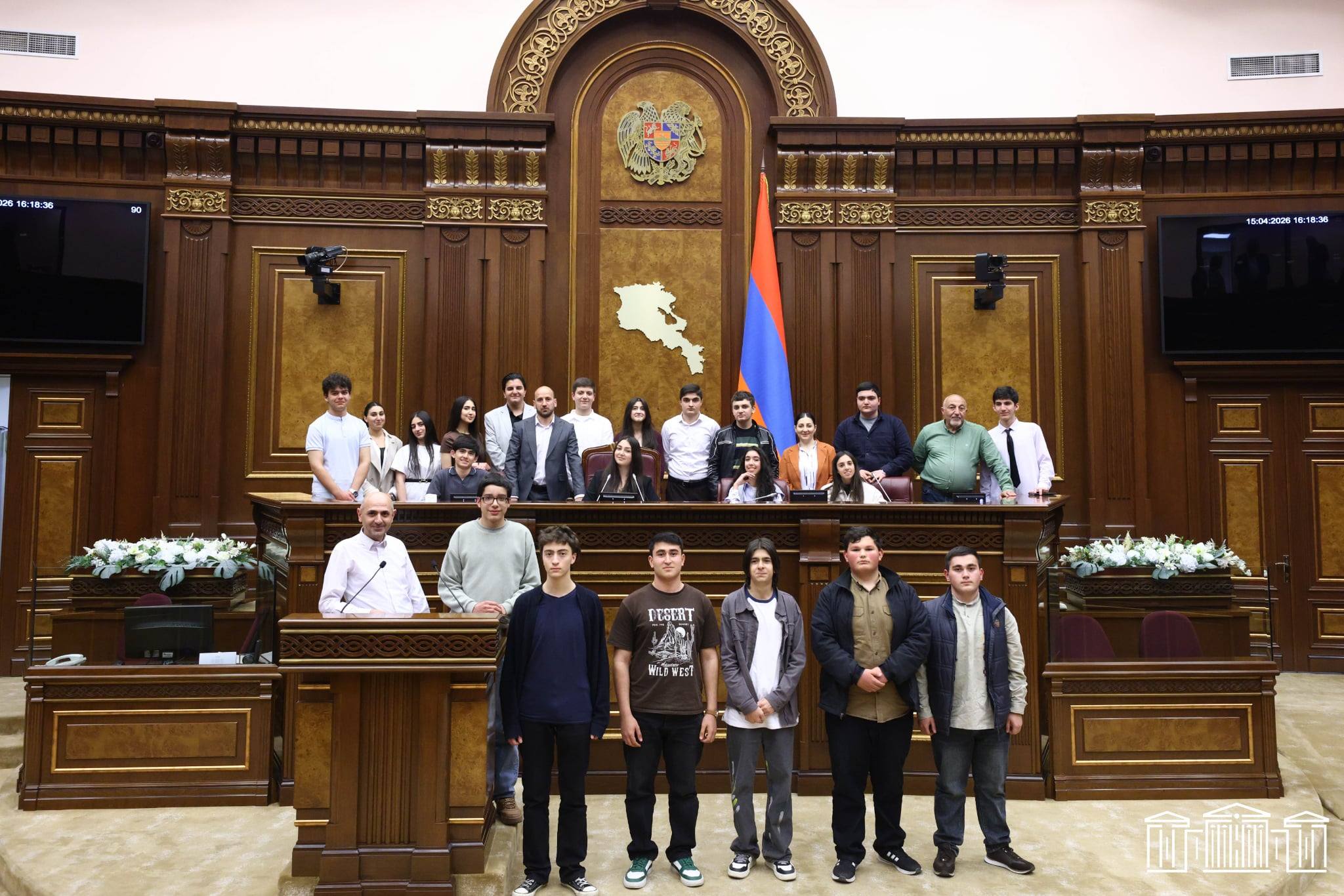 Այցելություն Ազգային ժողով․ լուսաբանում