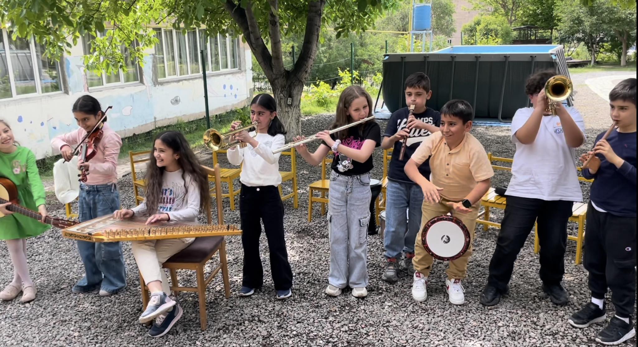 Ճամբարային գործիքային համերգ՝ «Հակաբացիլ հնչյուններ…»