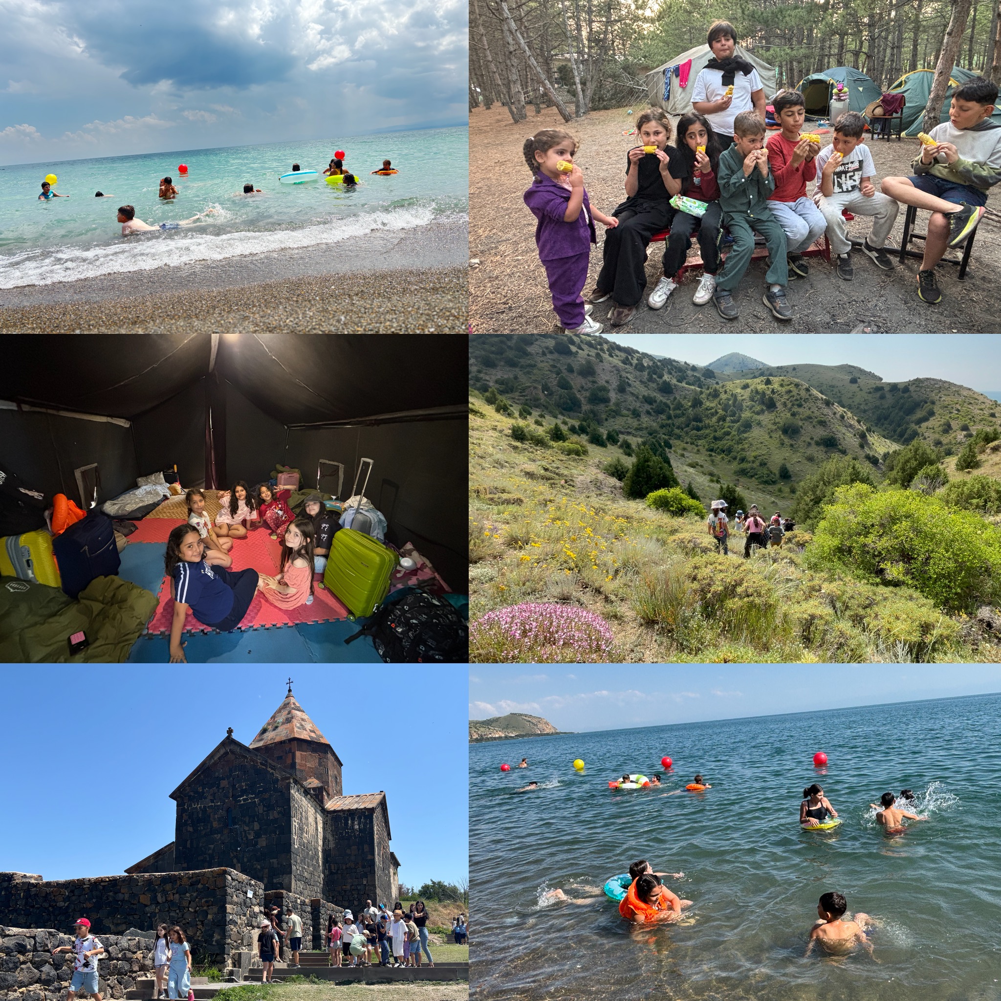 Արտանիշի վրանային ճամբարի ճանապարհով