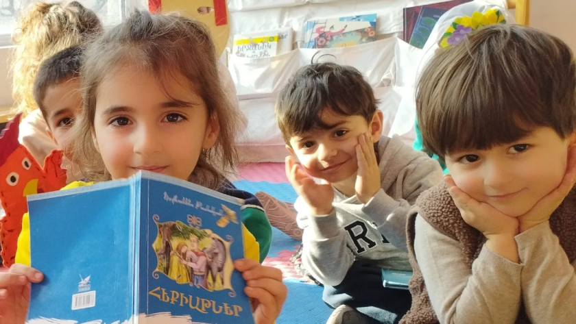 Հարավի հինգ տարեկանների խմբում