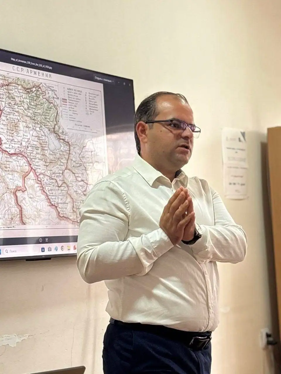 Հանդիպում Շահեն Շահինյանի հետ. լուսաբանում